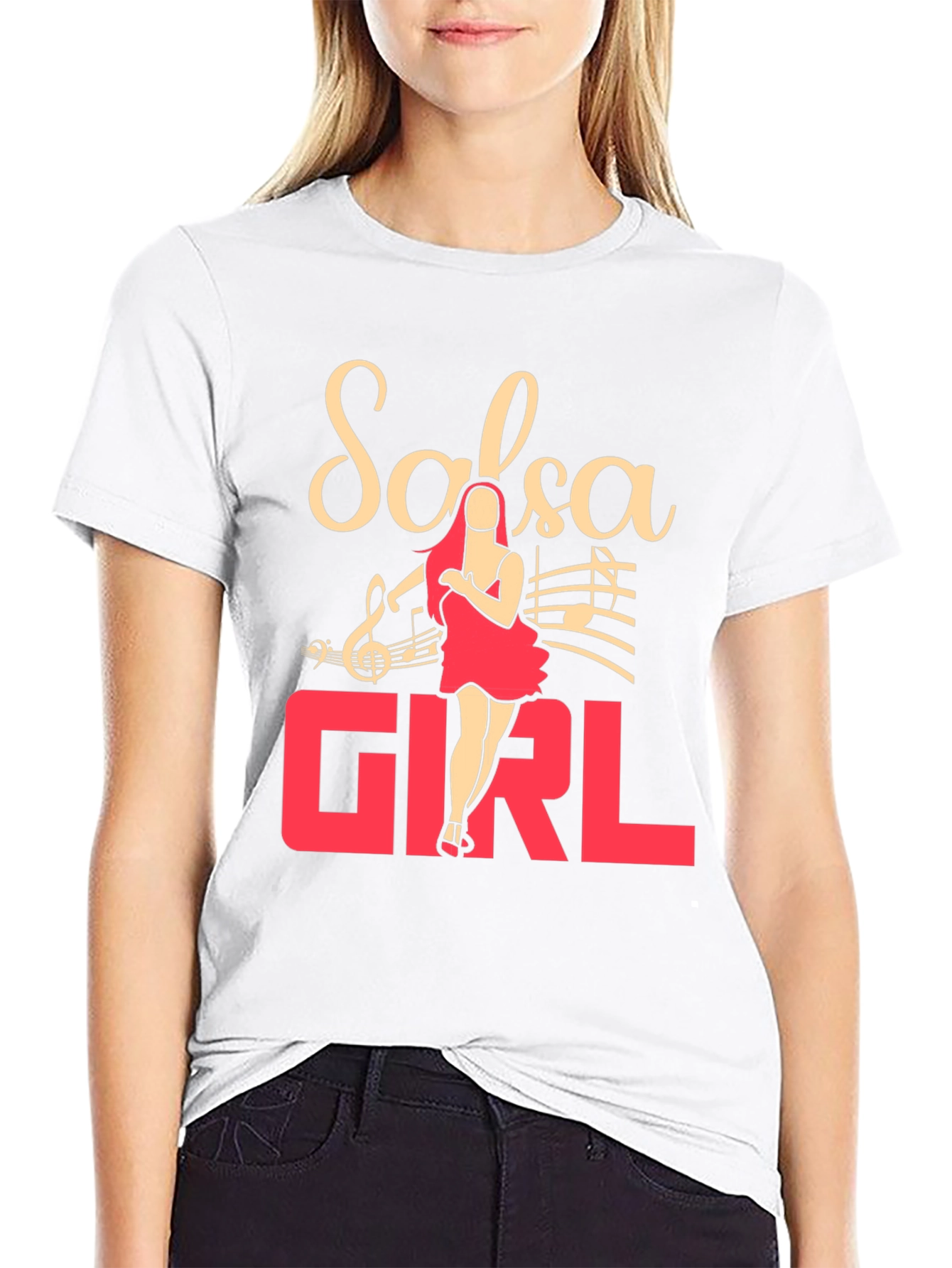 Salsa Girl T-Shirt - Dance Lover Tee