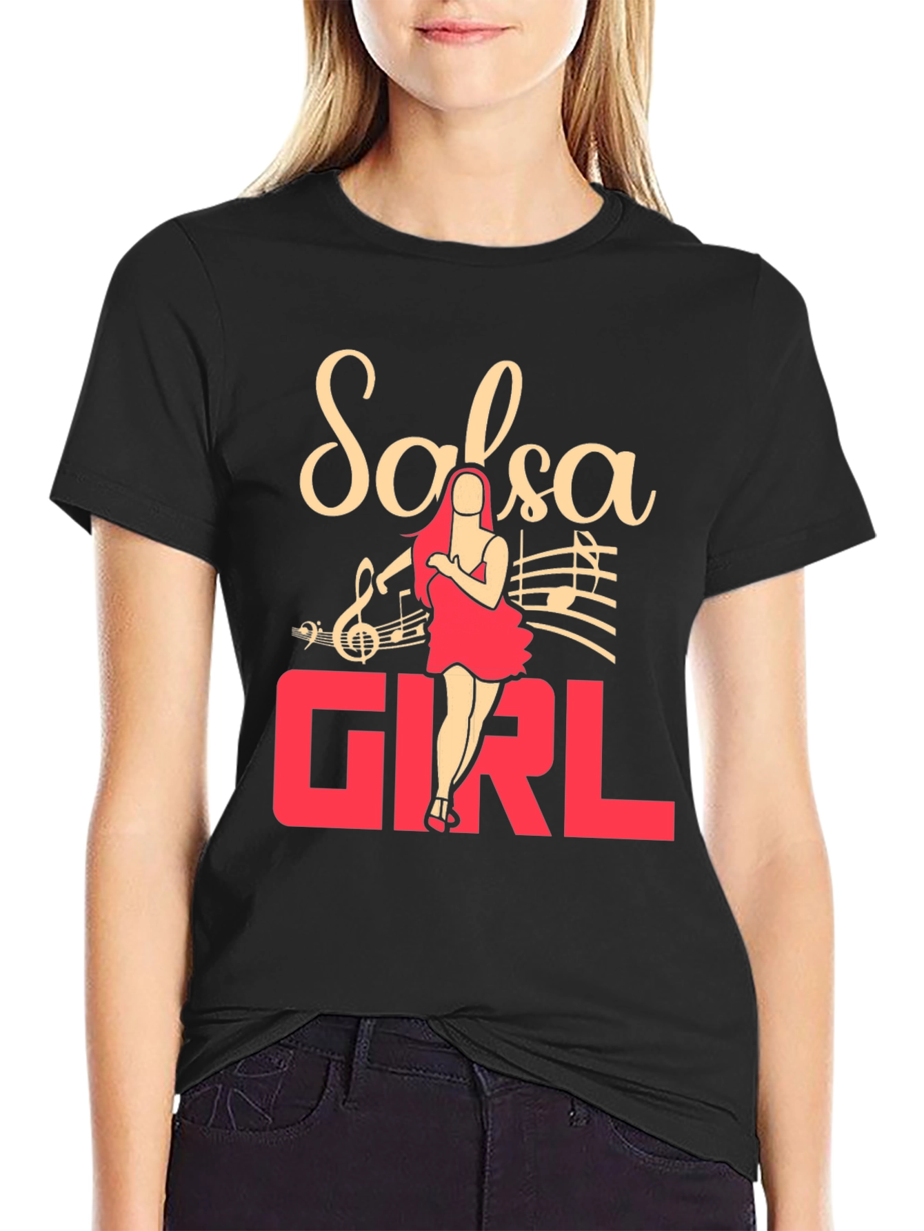 Salsa Girl T-Shirt - Dance Lover Tee