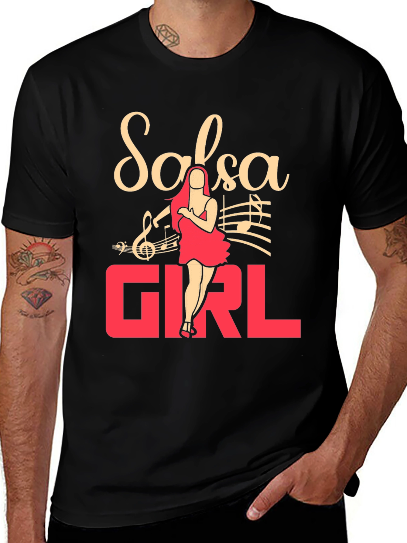 Salsa Girl T-Shirt - Dance Lover Tee