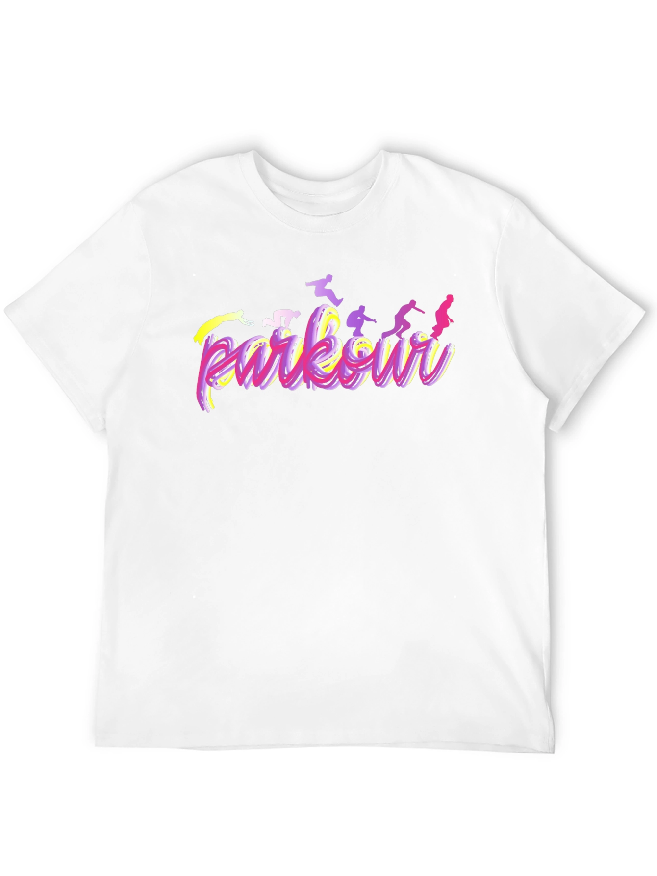 Parkour T-Shirt Colorful Design