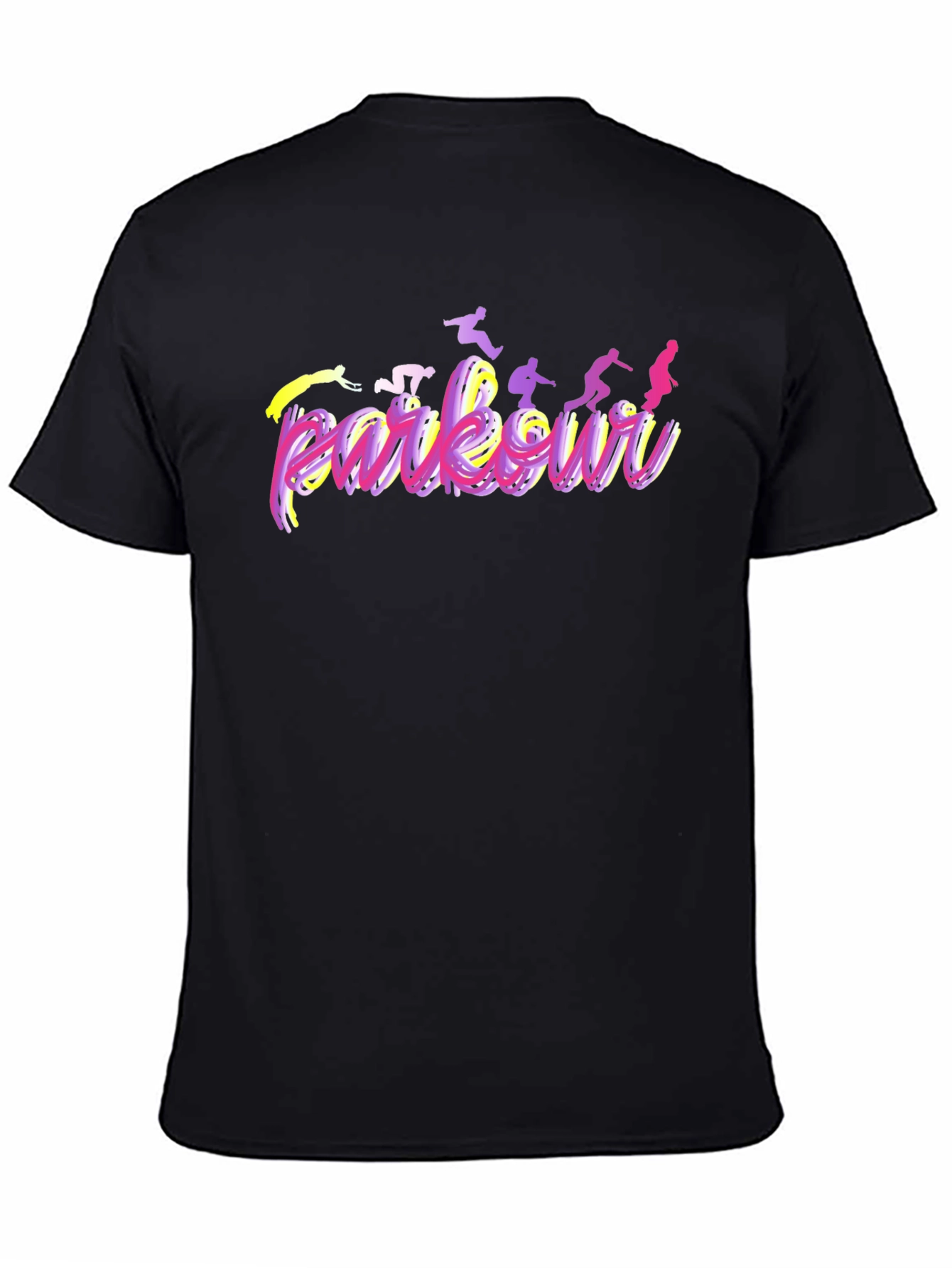 Parkour T-Shirt Colorful Design