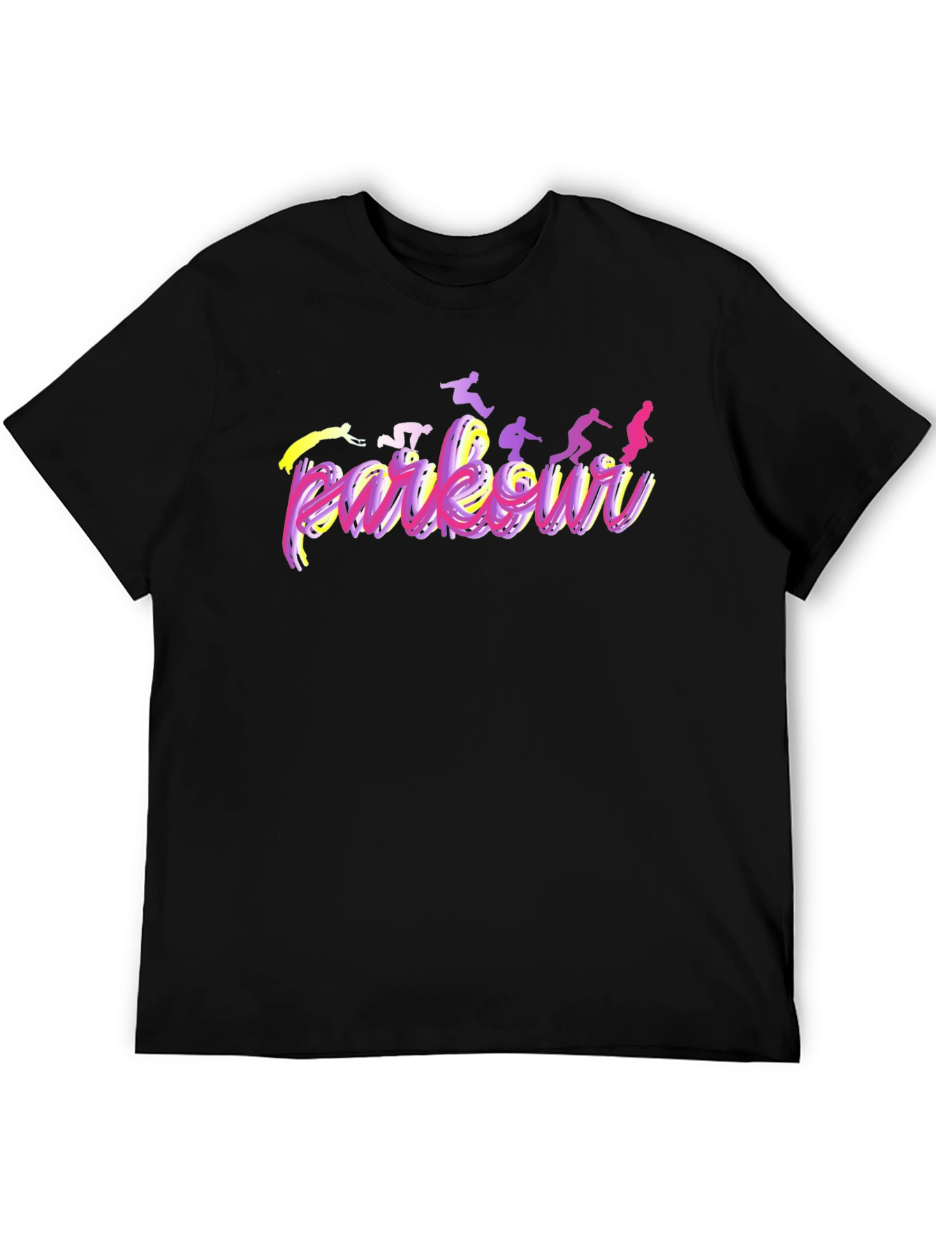 Parkour T-Shirt Colorful Design