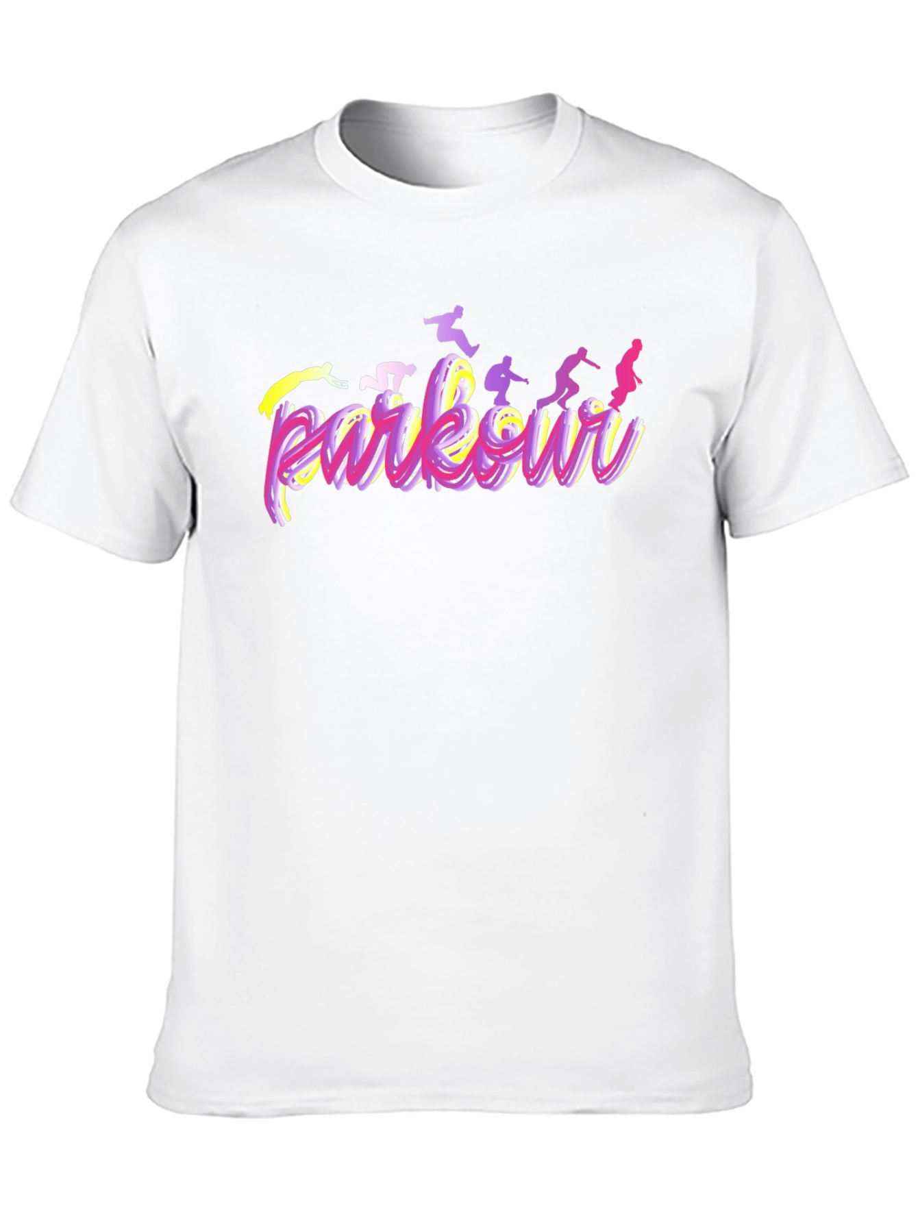 Parkour T-Shirt Colorful Design