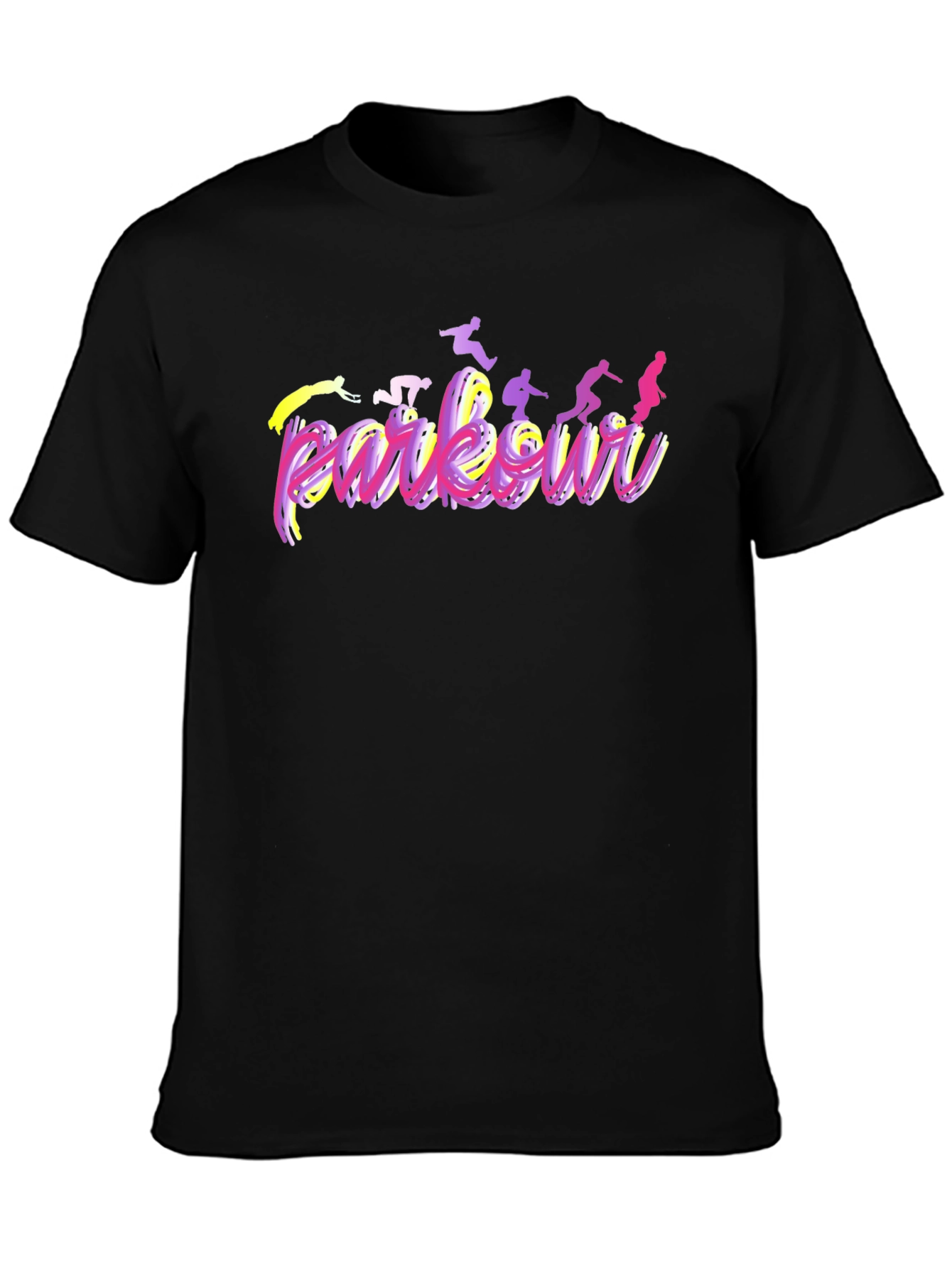 Parkour T-Shirt Colorful Design
