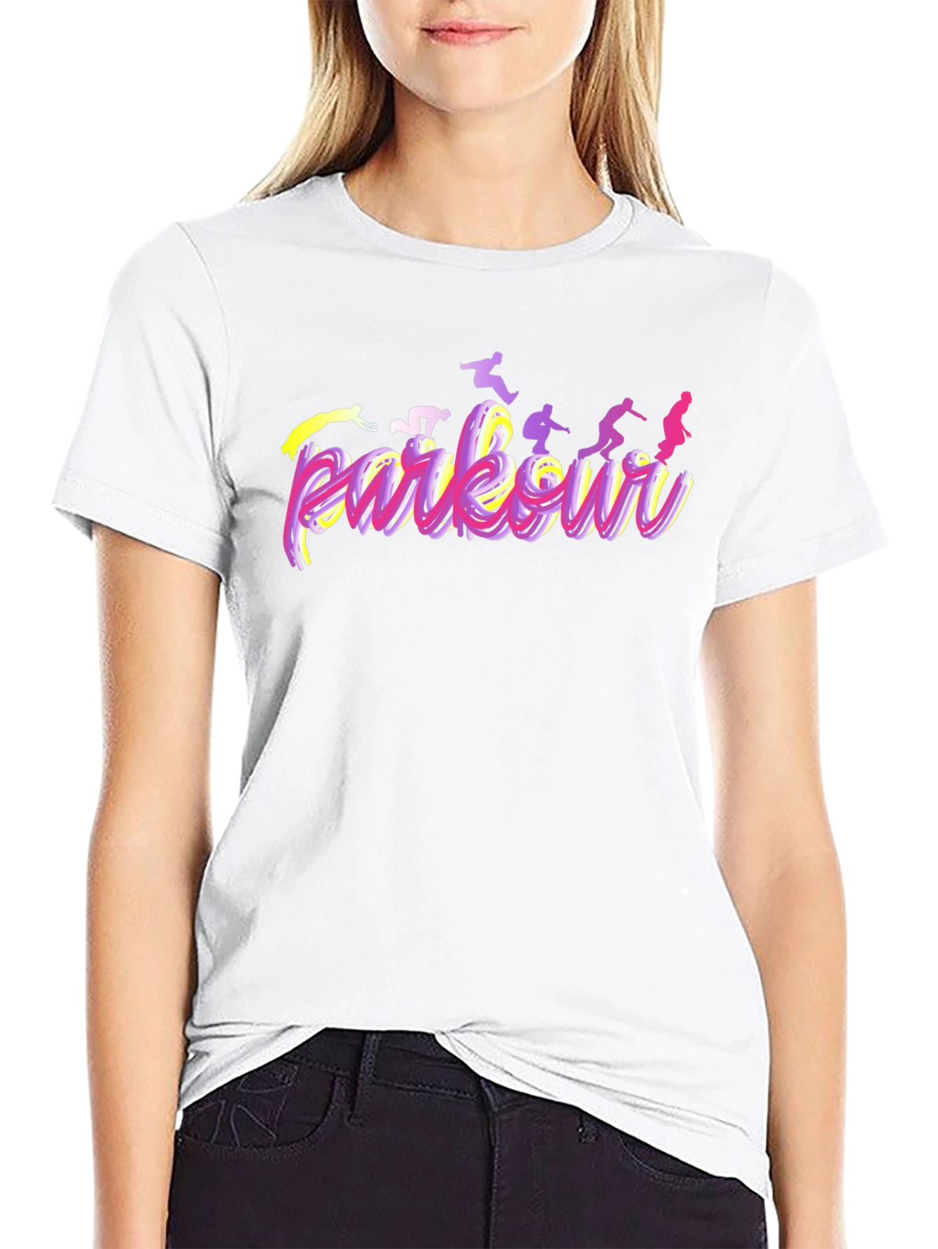 Parkour T-Shirt Colorful Design