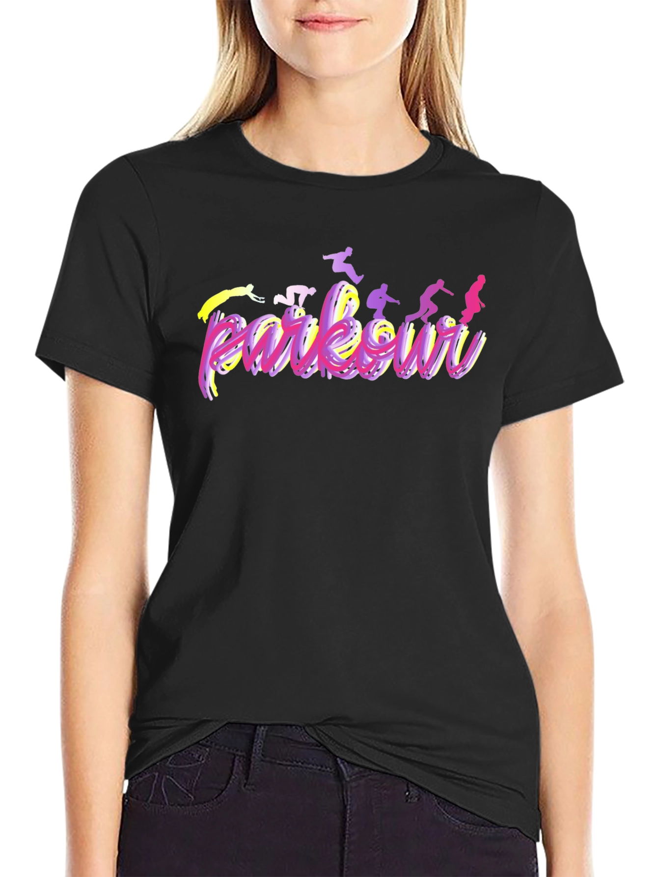 Parkour T-Shirt Colorful Design