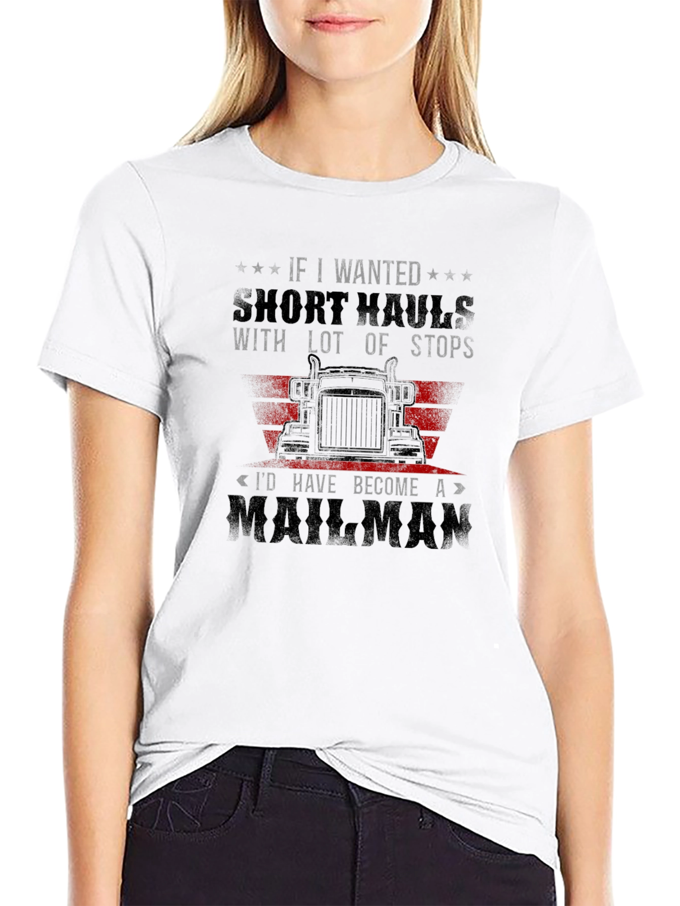 Trucker T-Shirt: Short Hauls Mailman