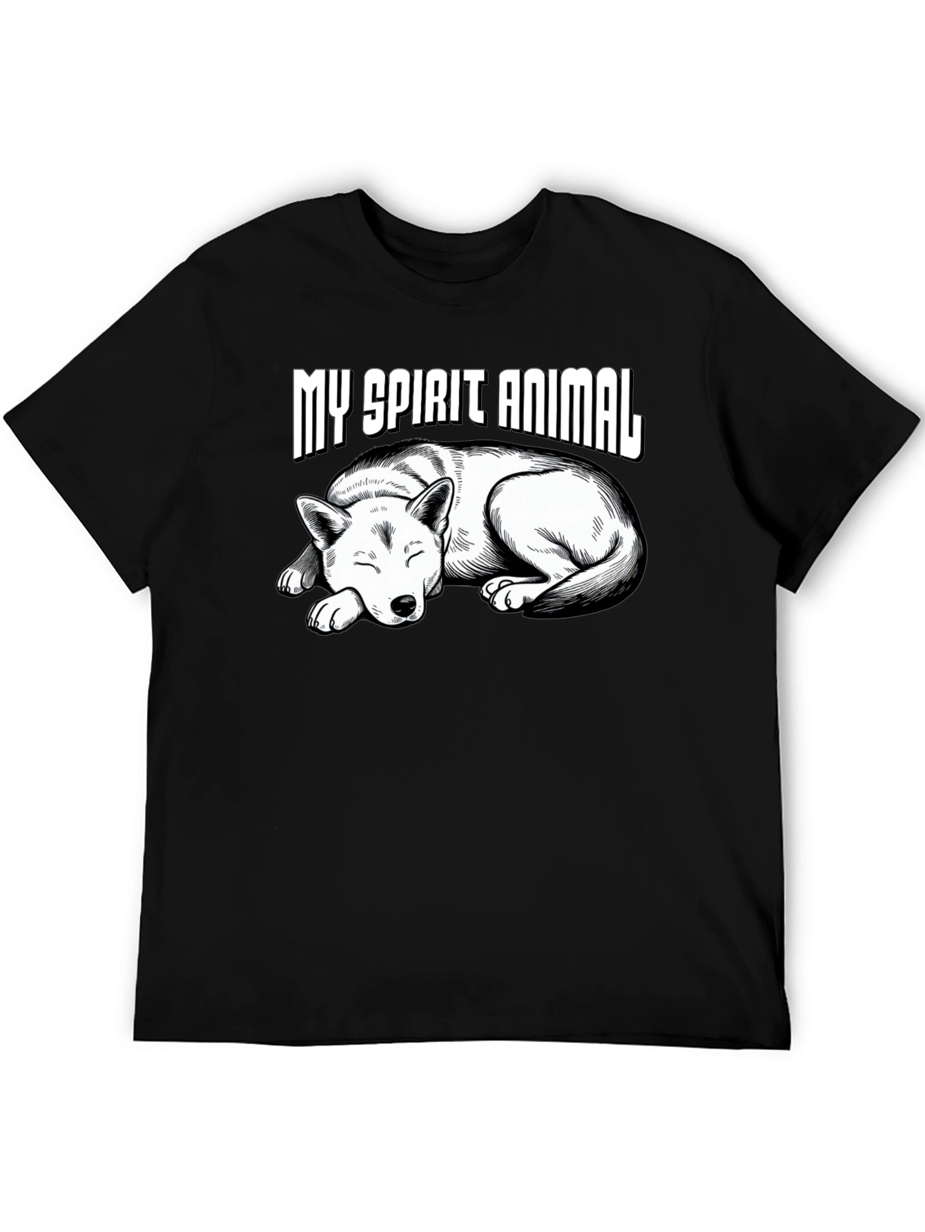 My Spirit Animal Dog Graphic T-Shirt