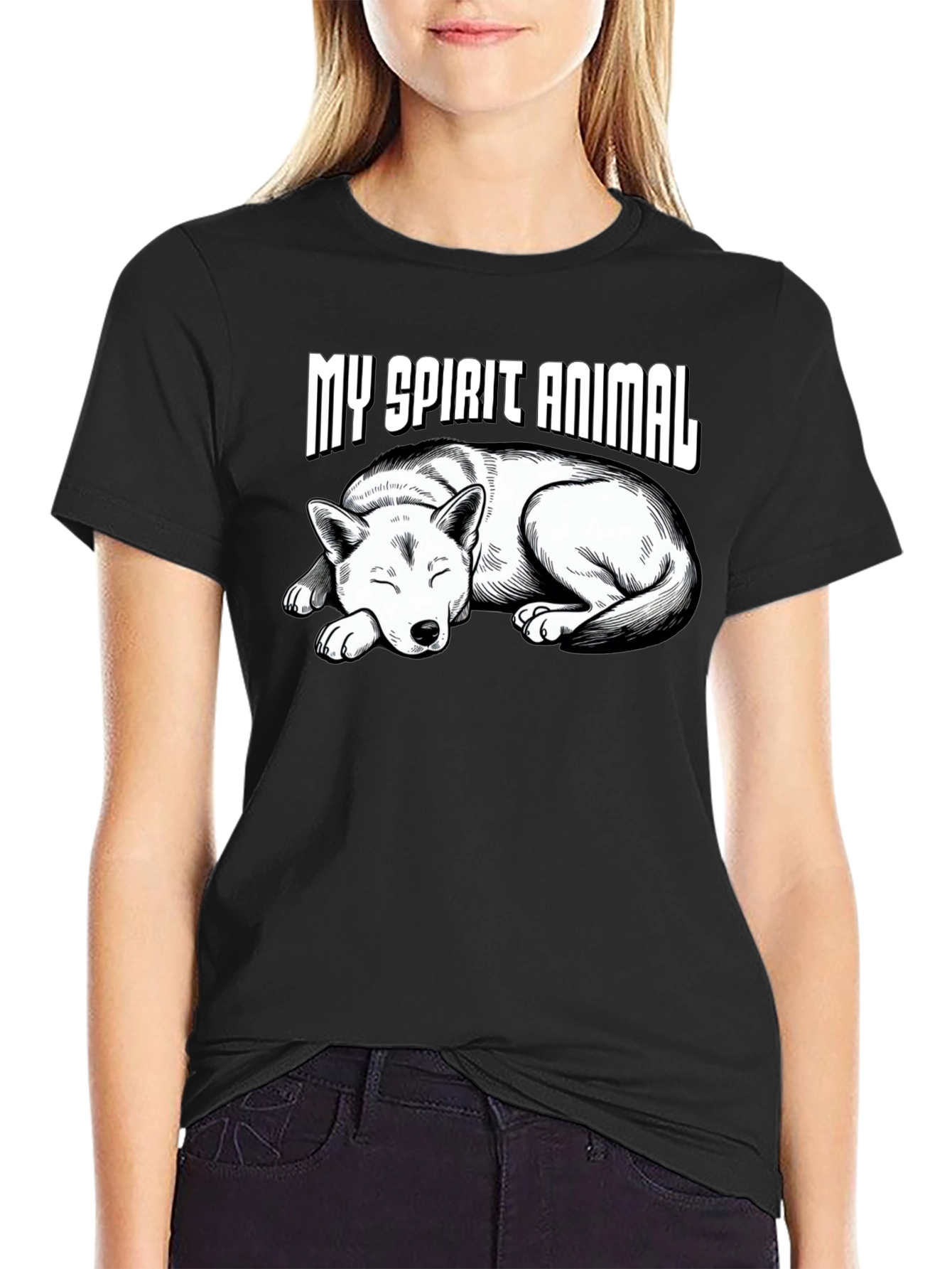 My Spirit Animal Dog Graphic T-Shirt