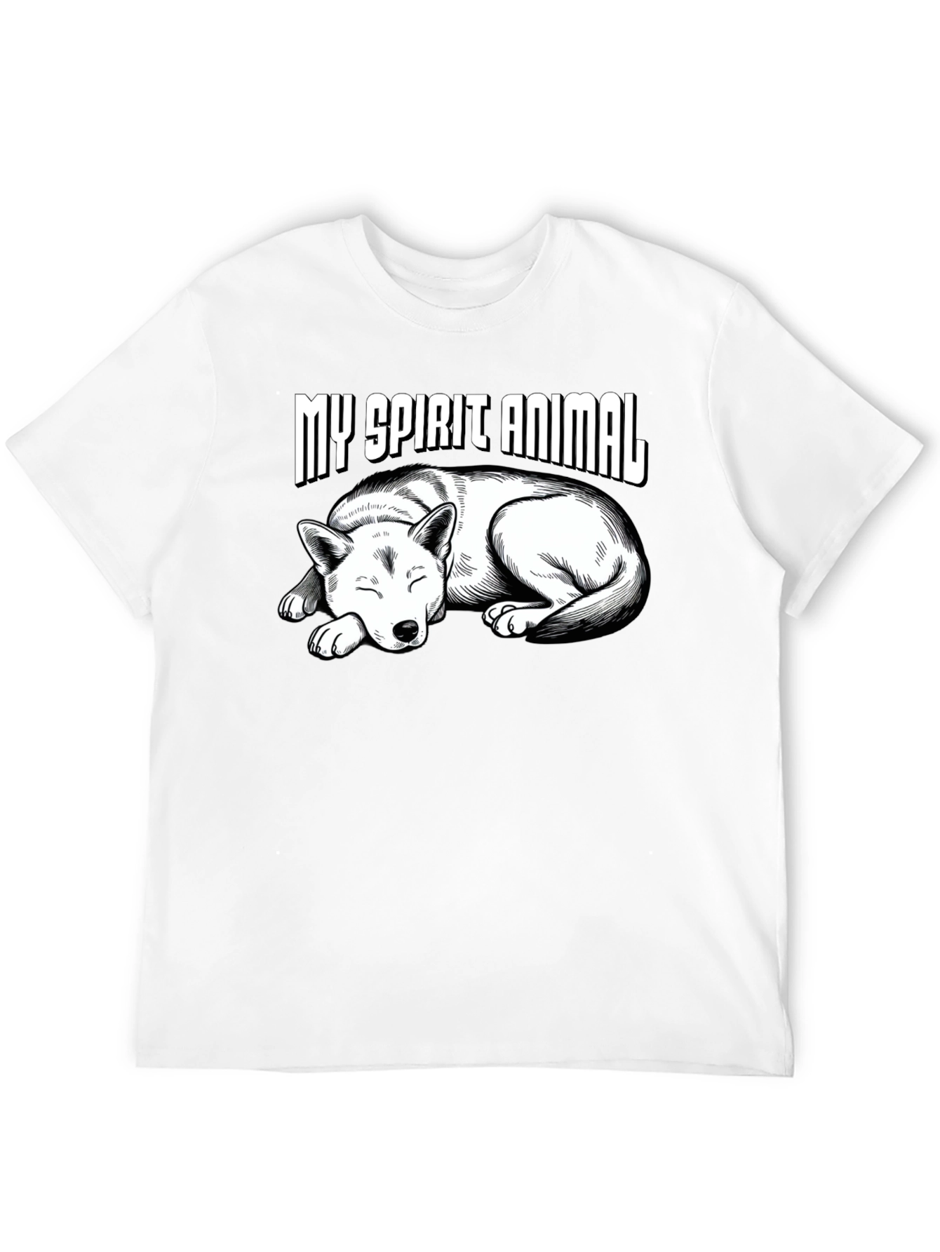 My Spirit Animal Dog Graphic T-Shirt