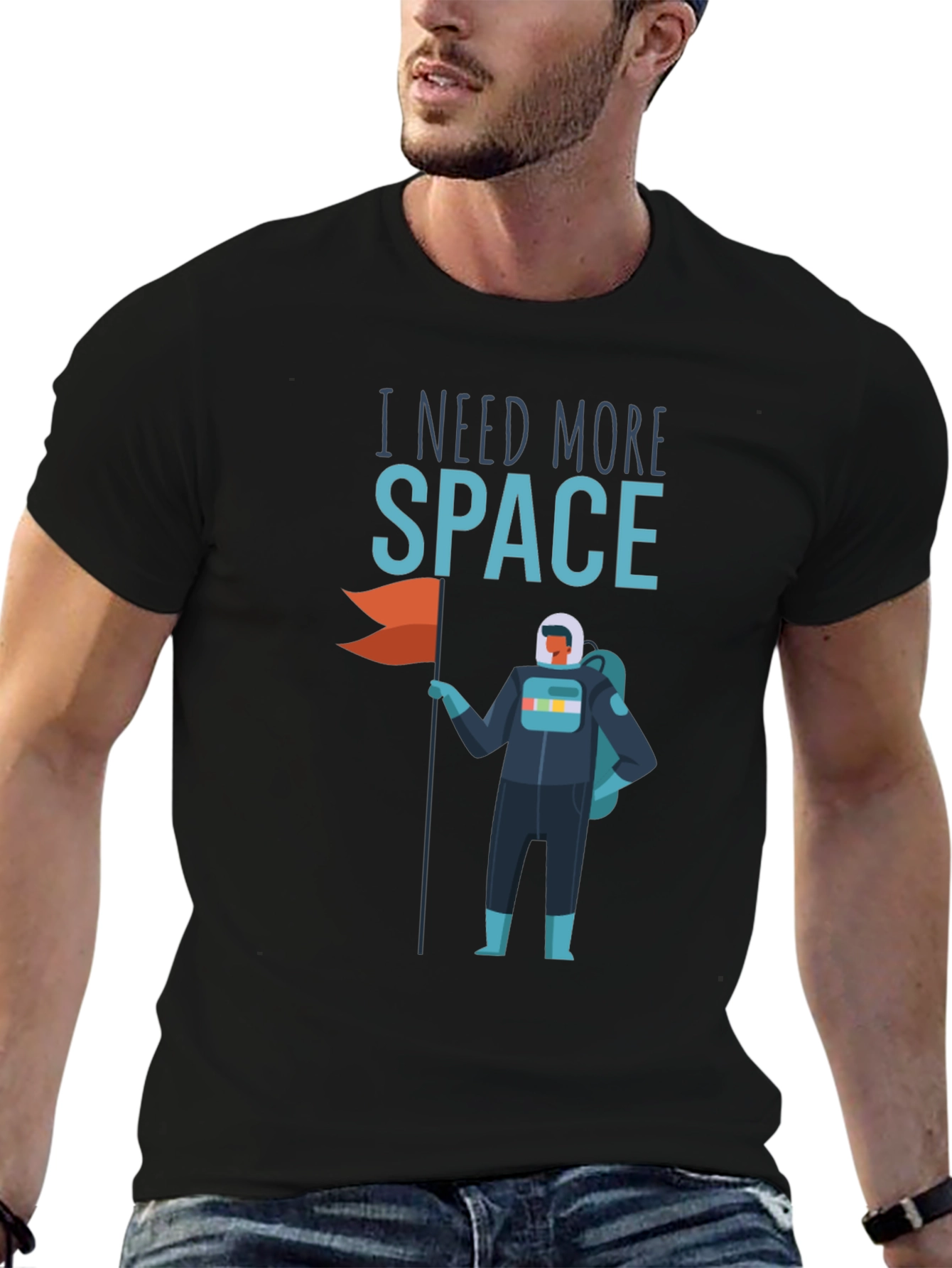 I Need More Space Graphic T-Shirt