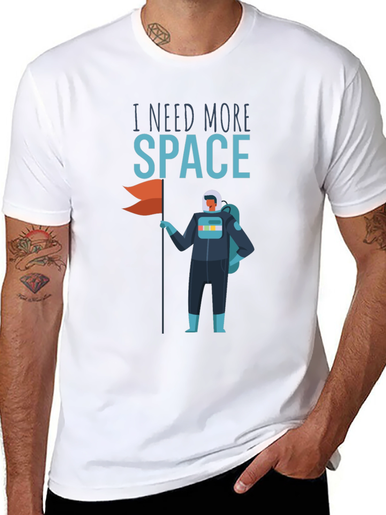 I Need More Space Graphic T-Shirt