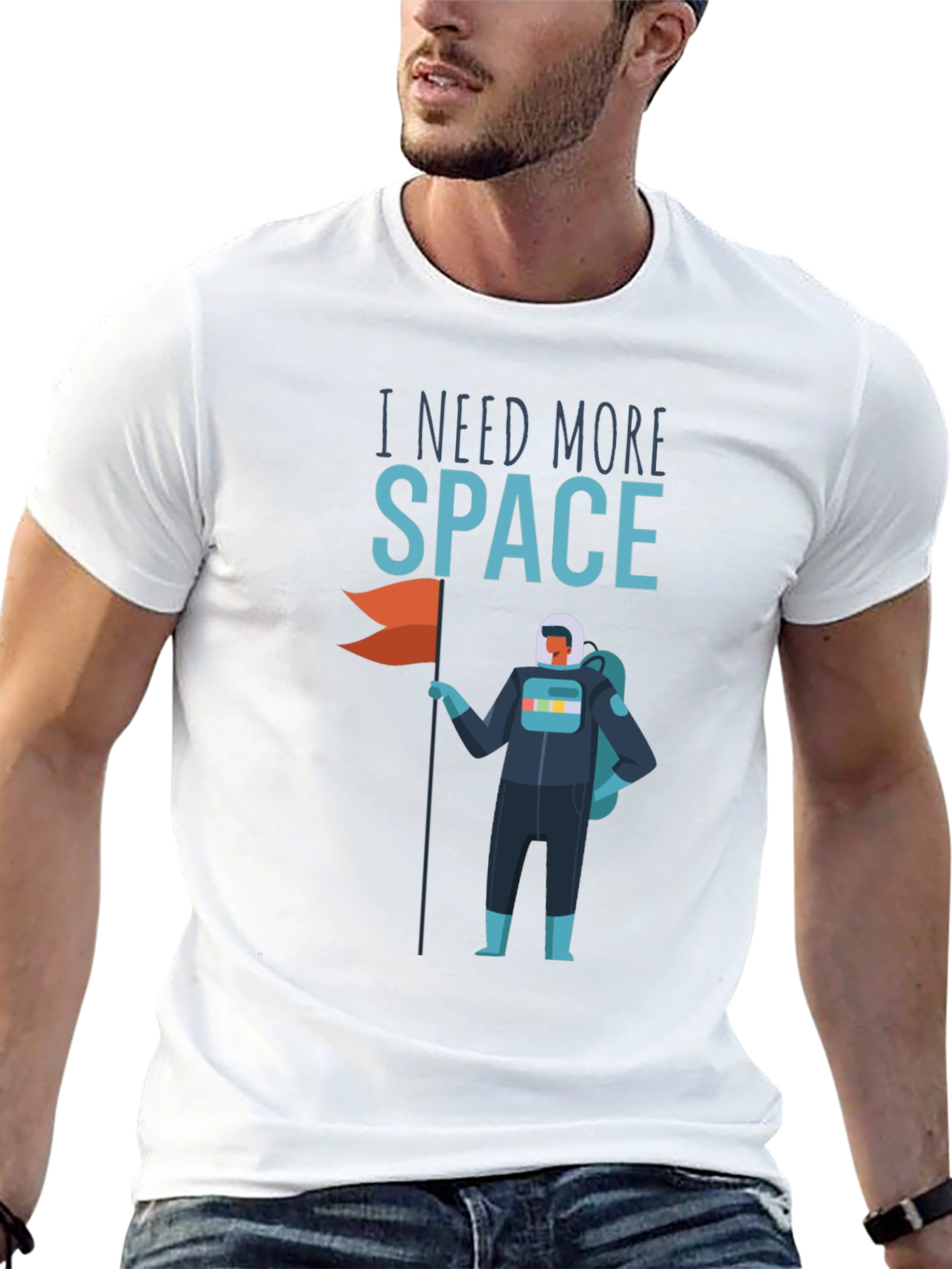 I Need More Space Graphic T-Shirt