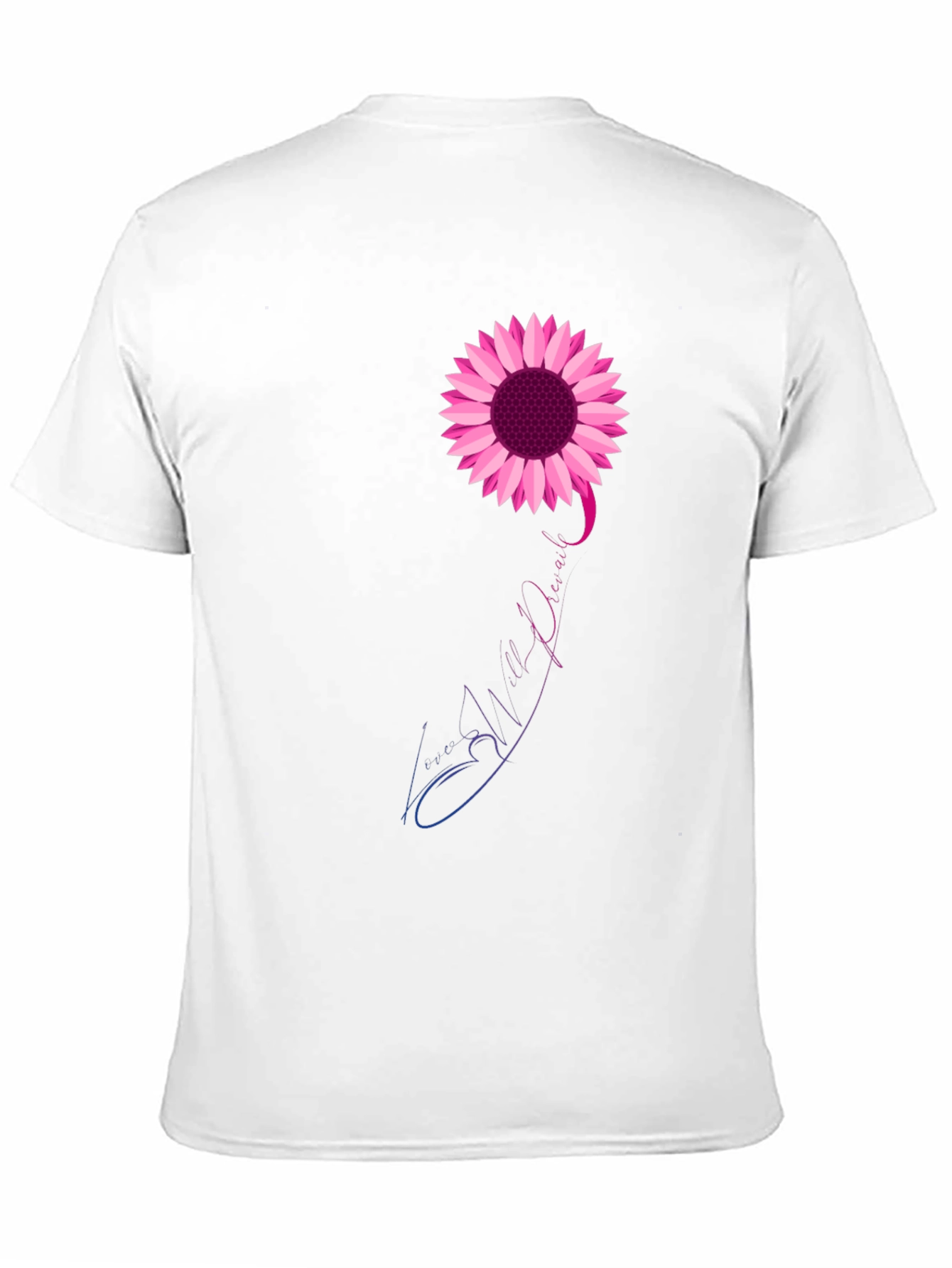 Pink Sunflower Mental Health Awareness T-Shirt