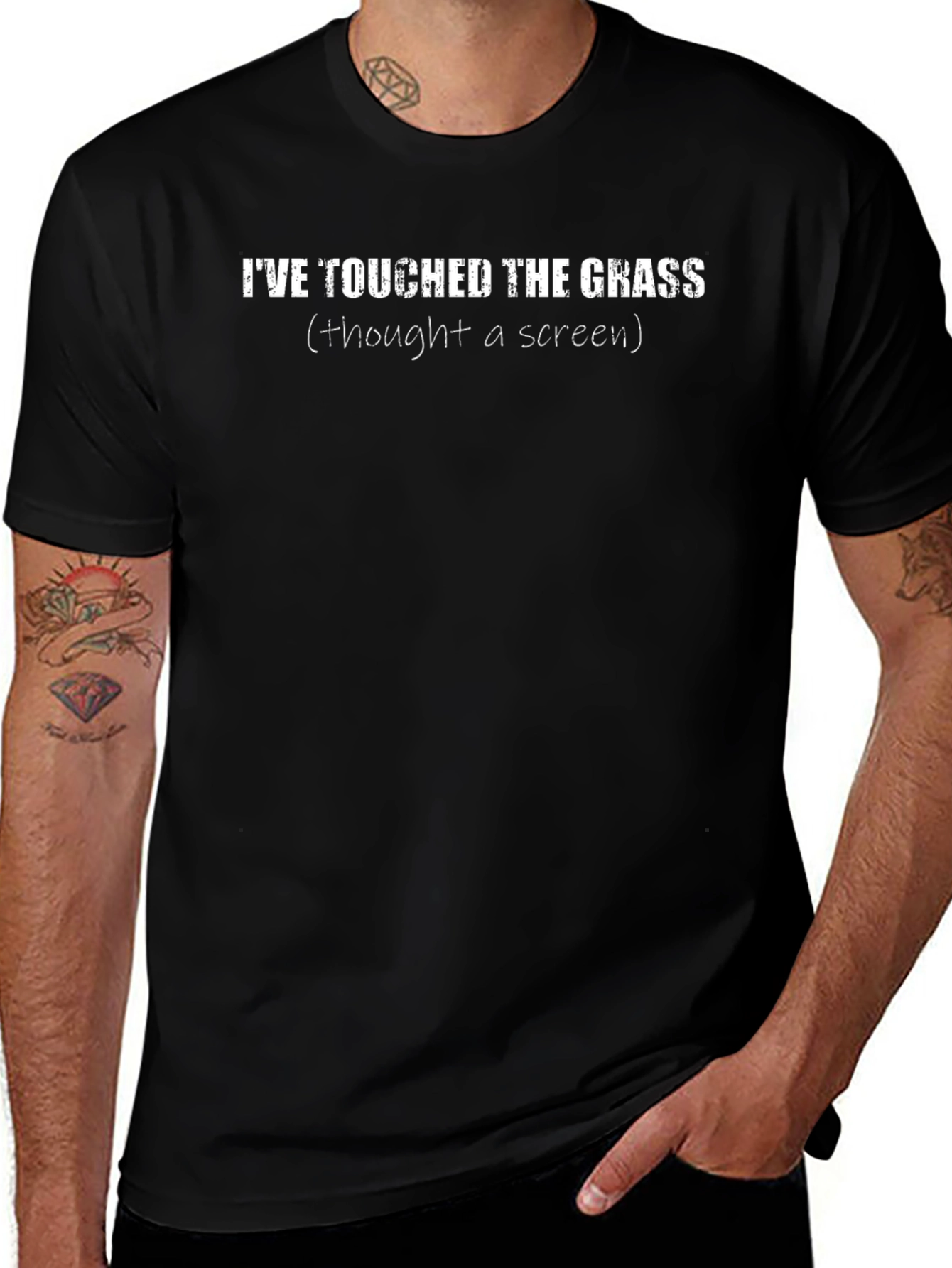 Ive Touched The Grass T-Shirt - Funny Gamer Tee