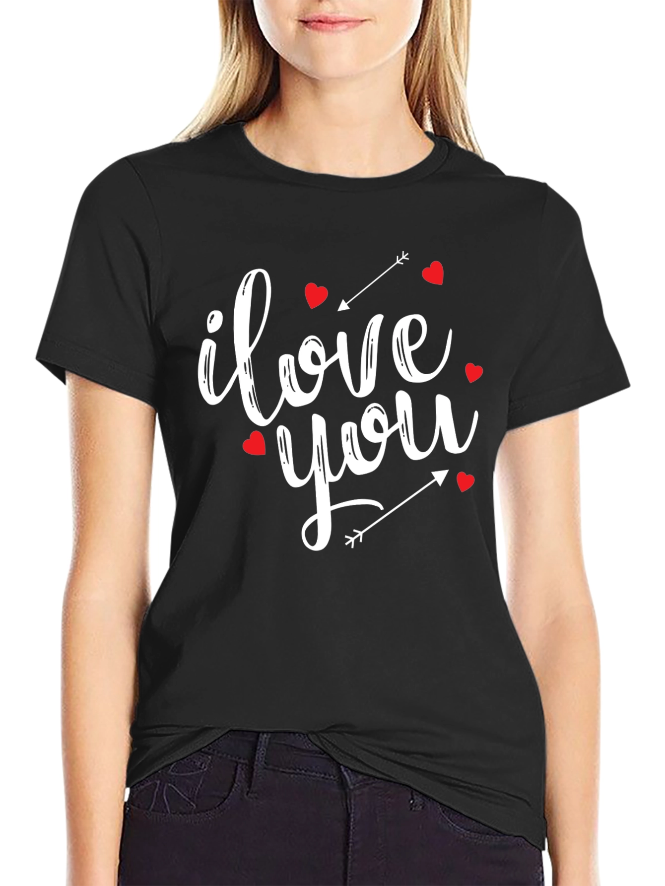 I Love You T-Shirt Valentines Day Tee