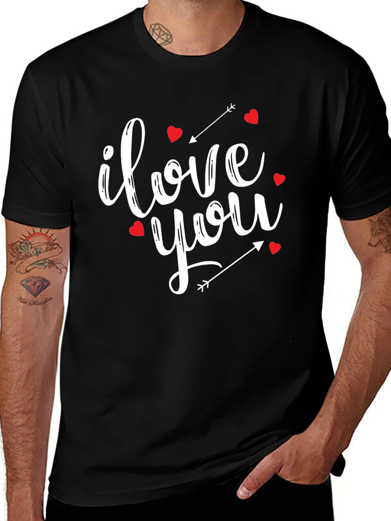 I Love You T-Shirt Valentines Day Tee