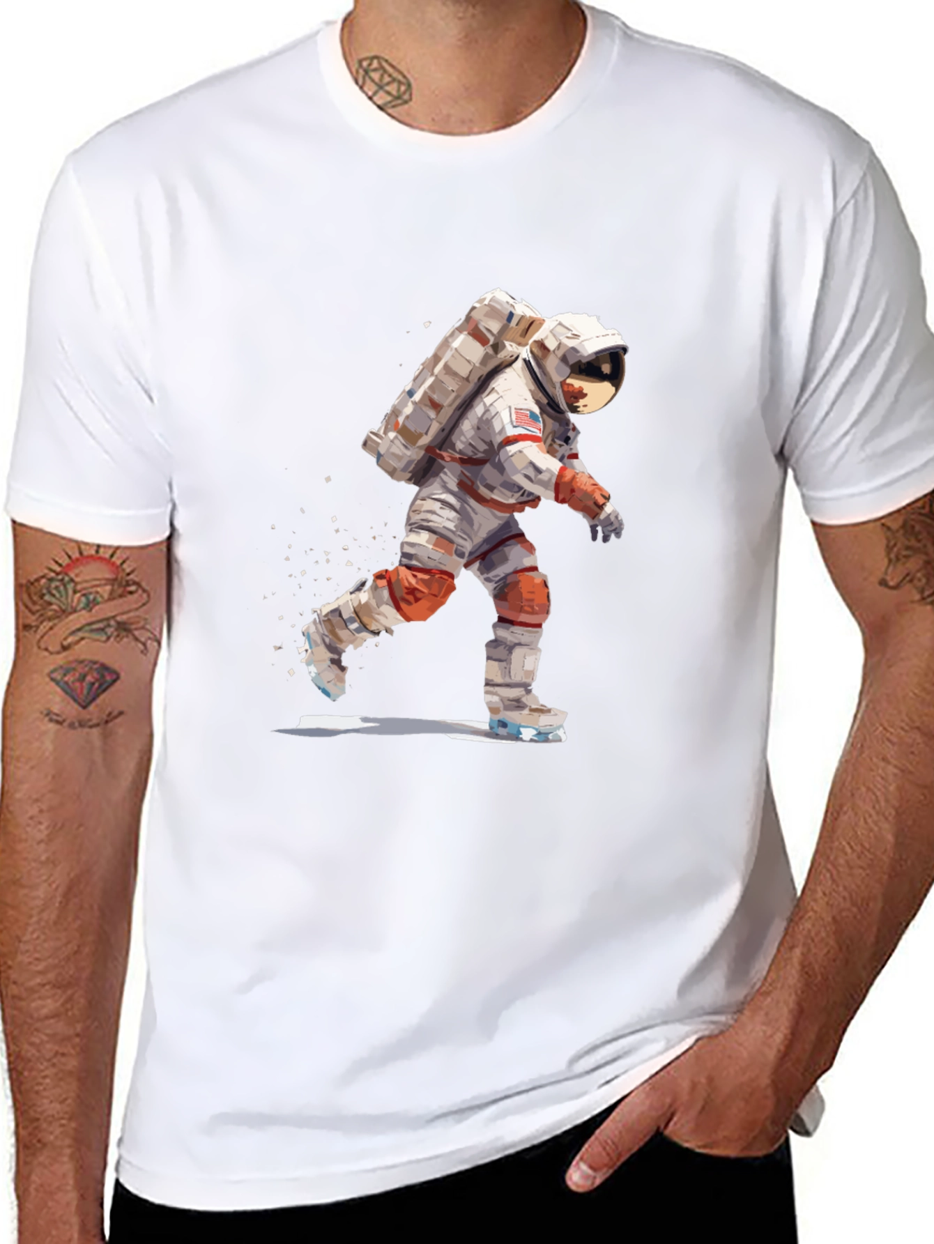 Astronaut Graphic Tee - Explore in Style