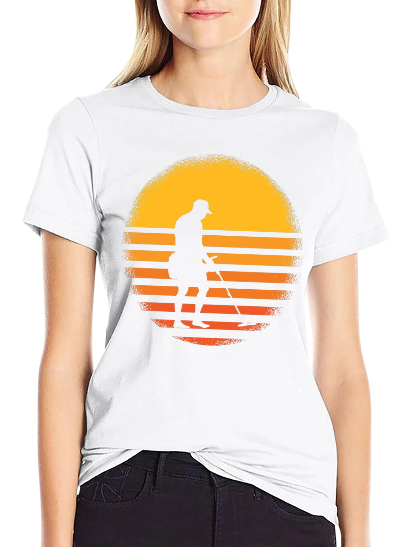 Sunset Metal Detector T-Shirt