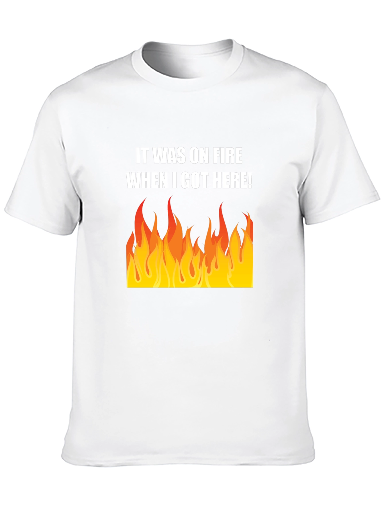It Was on Fire Graphic Tee