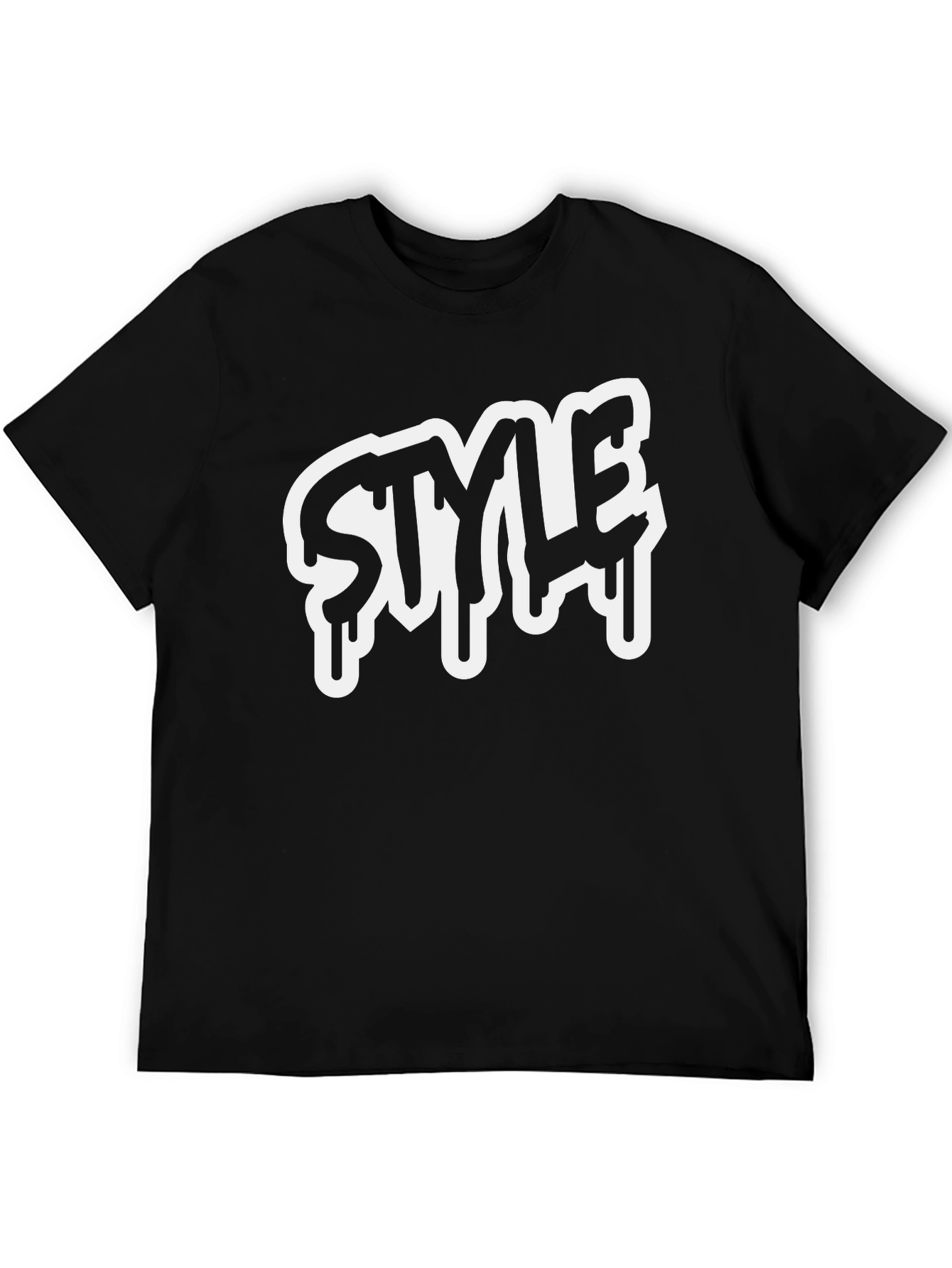 Stylish Black T-Shirt with STYLE Print