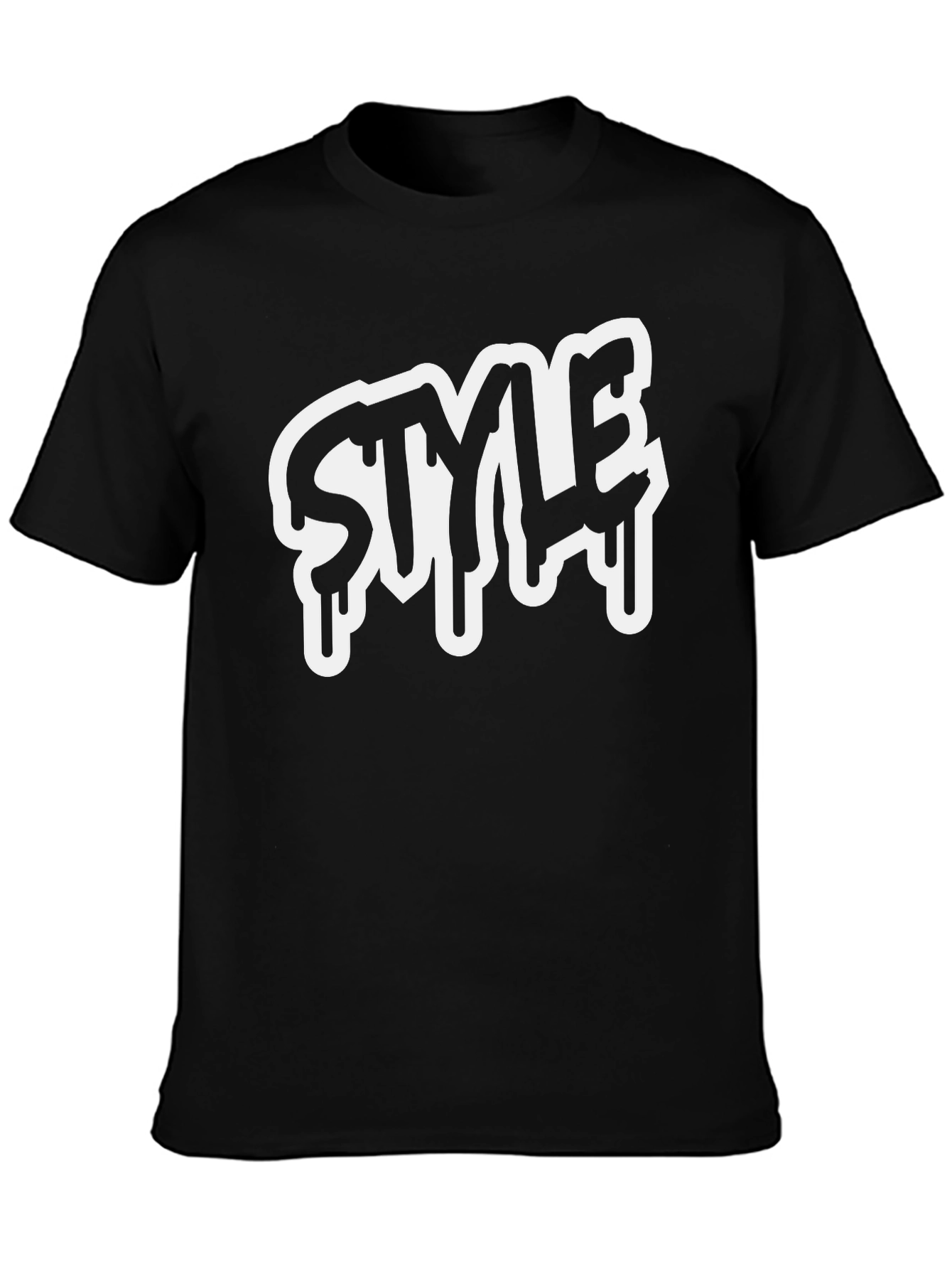 Stylish Black T-Shirt with STYLE Print