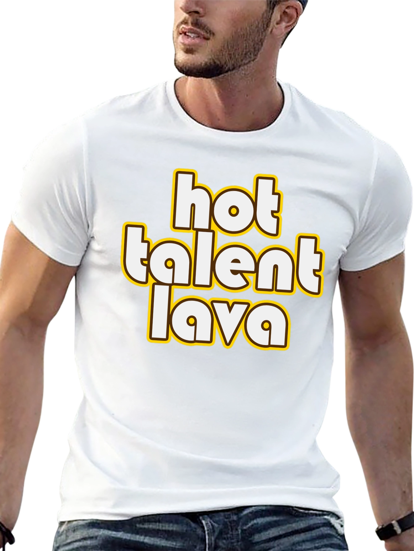 Hot Talent Lava Graphic T-Shirt