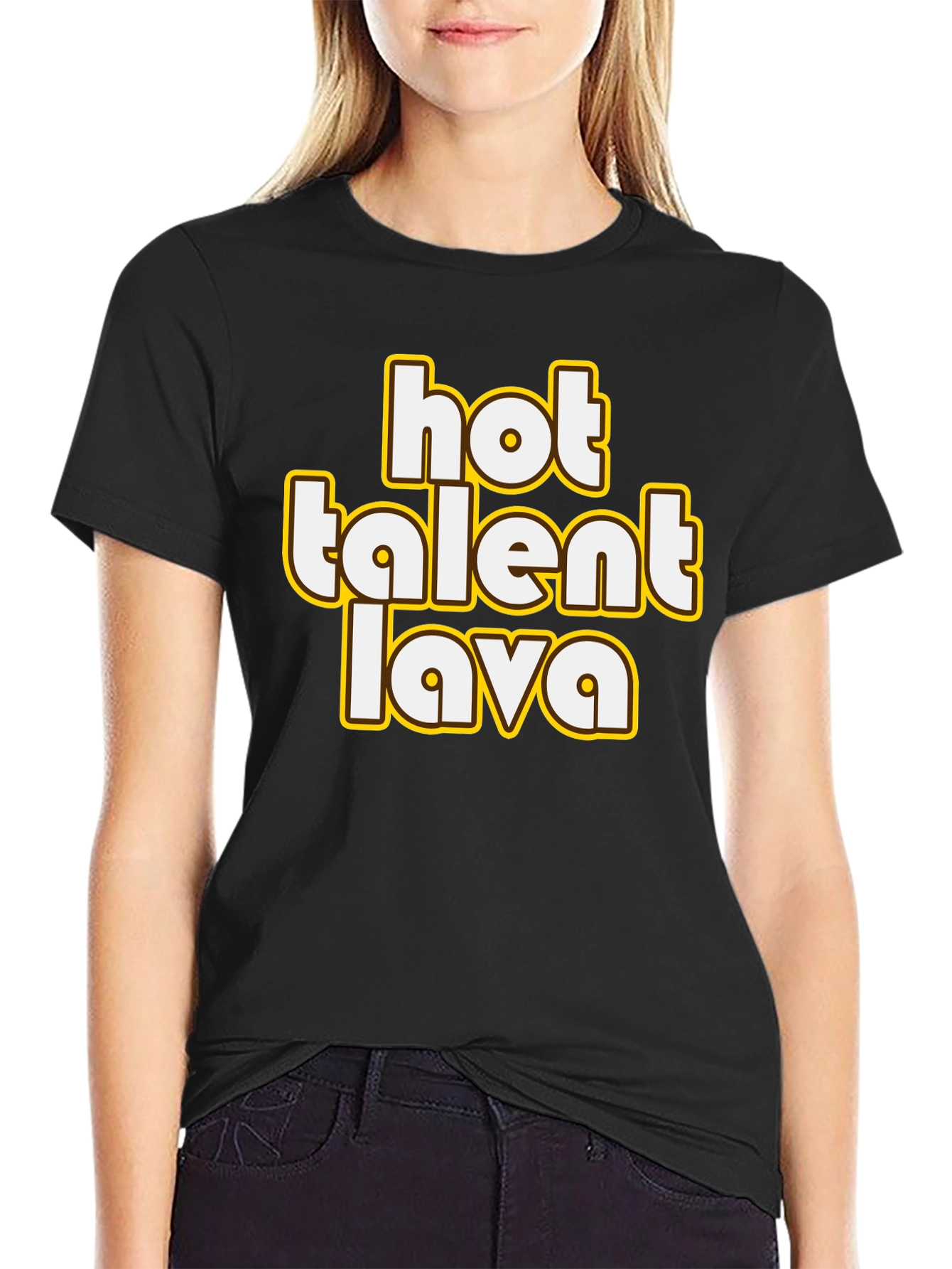 Hot Talent Lava Graphic T-Shirt