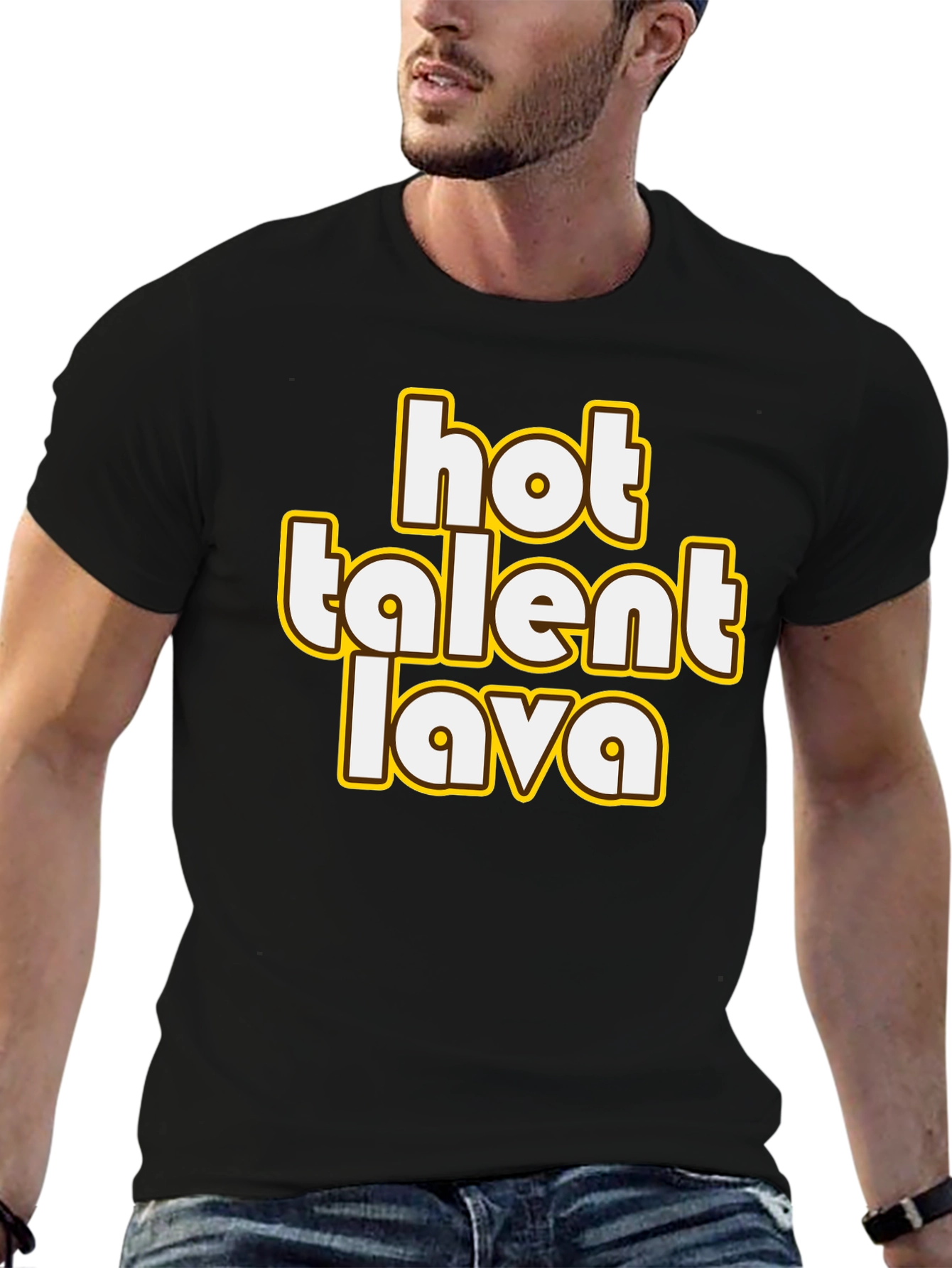 Hot Talent Lava Graphic T-Shirt