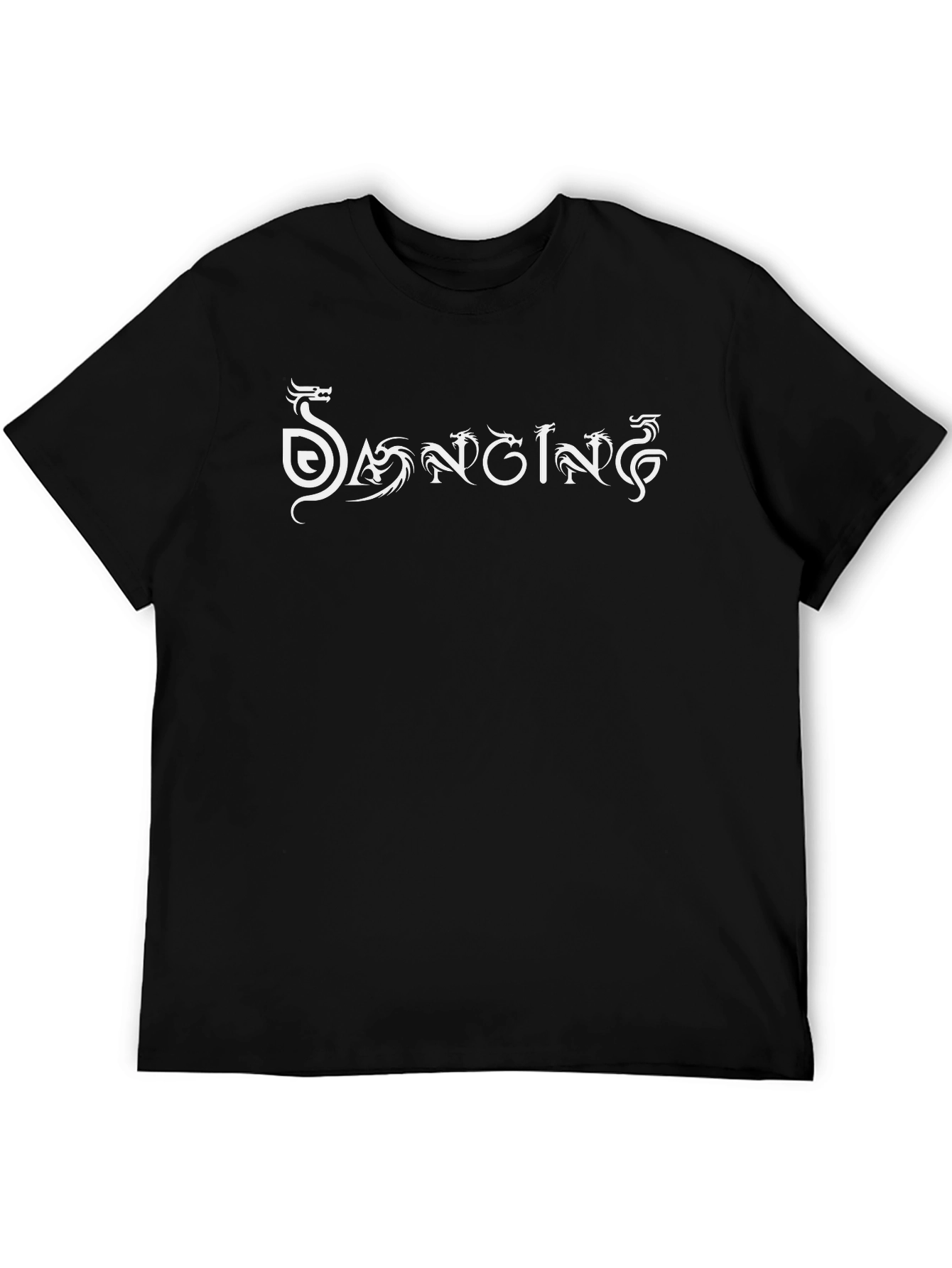Sanguine Dragon Graphic Black T-Shirt