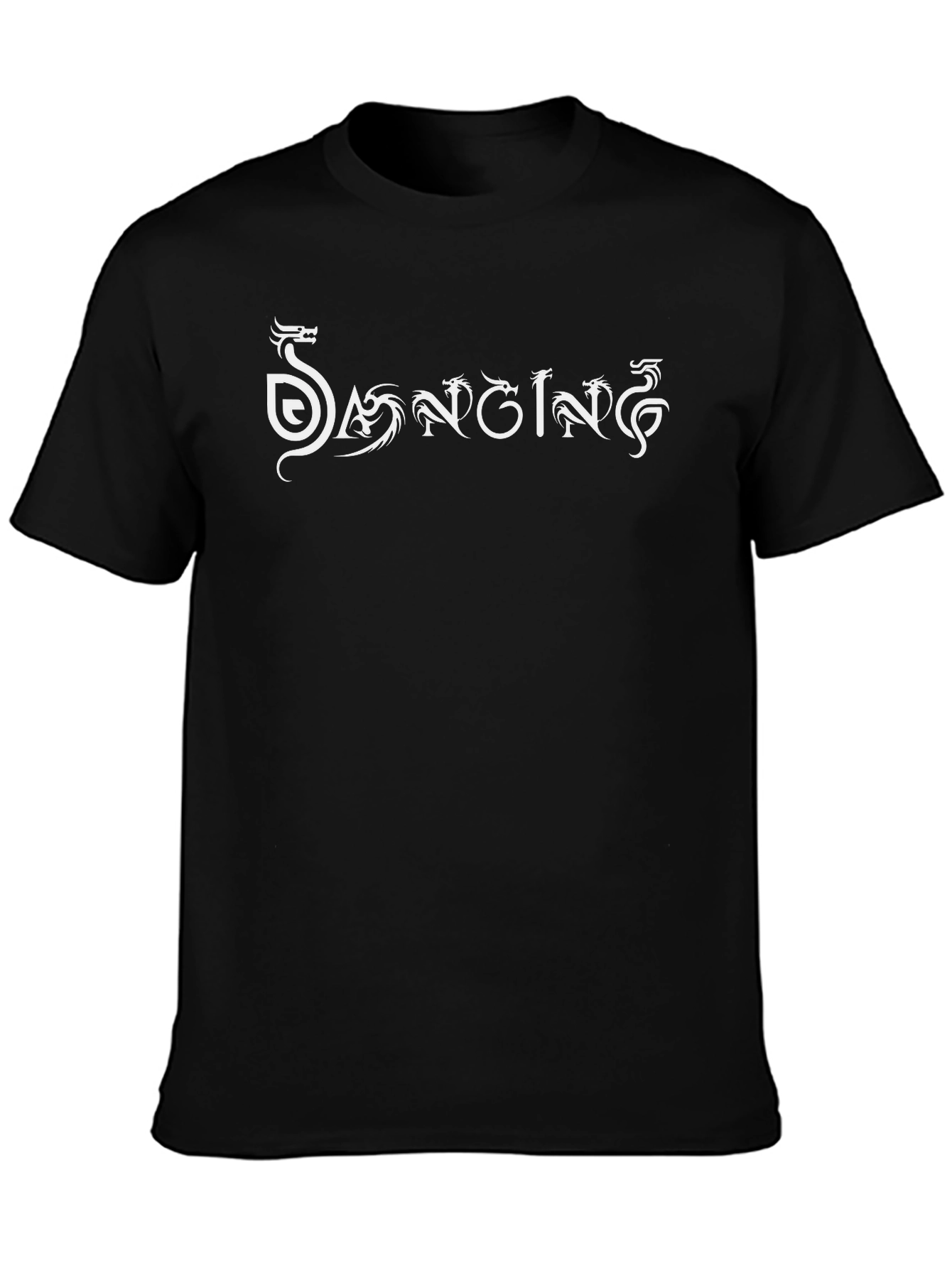 Sanguine Dragon Graphic Black T-Shirt