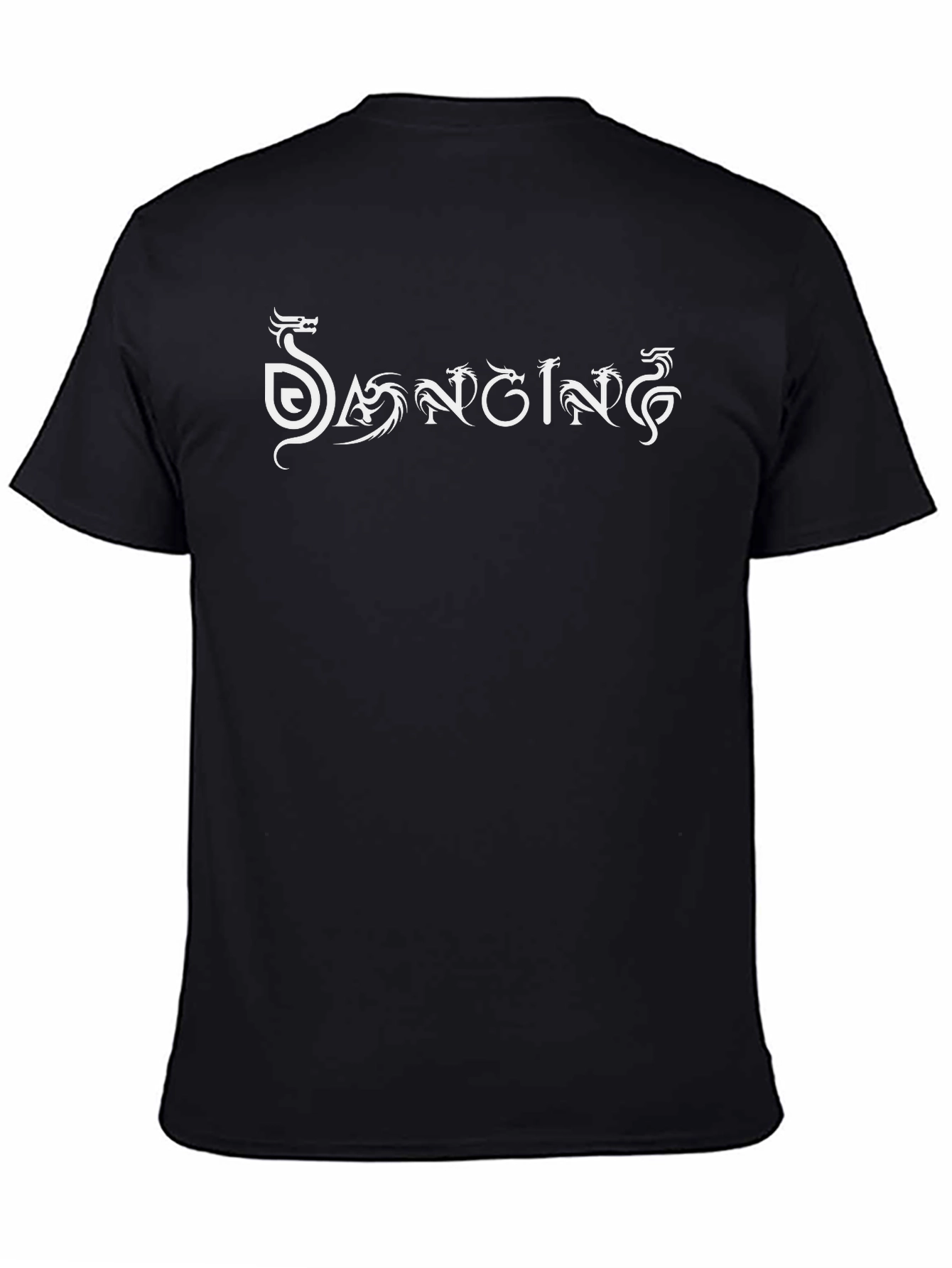 Sanguine Dragon Graphic Black T-Shirt