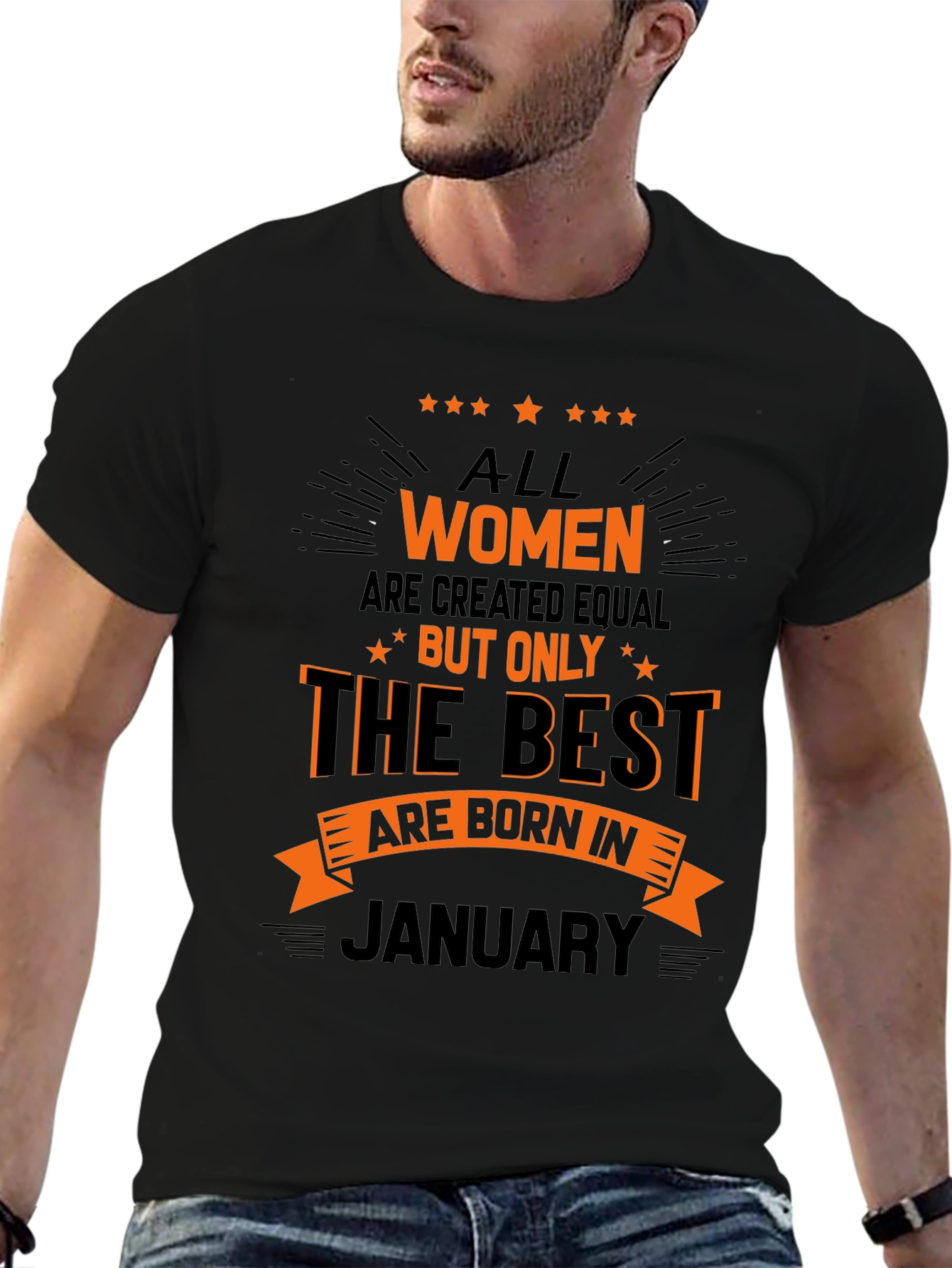 All Women Born in January T-Shirt