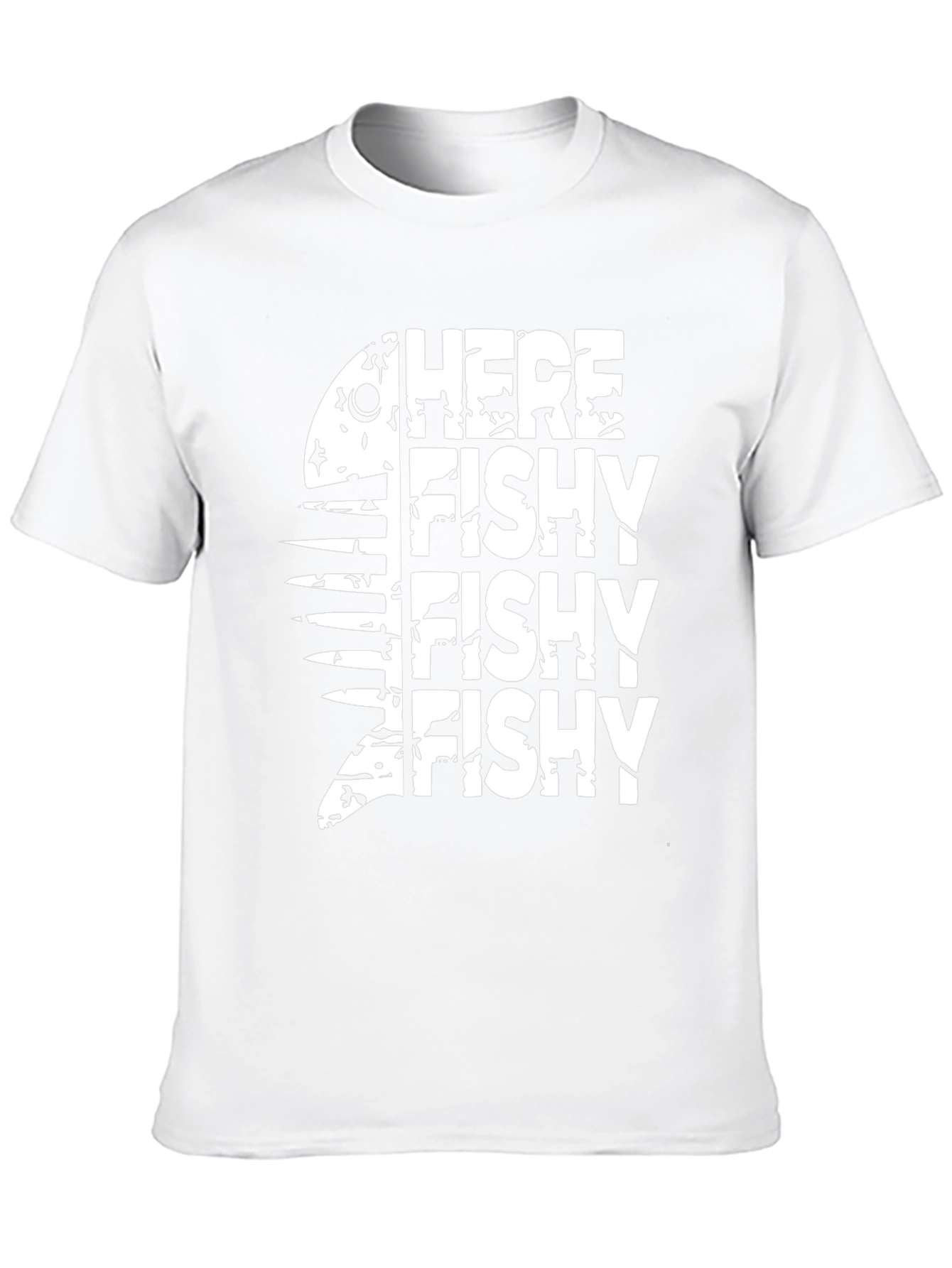 Here Fishy Fishy Fishy Graphic T-Shirt