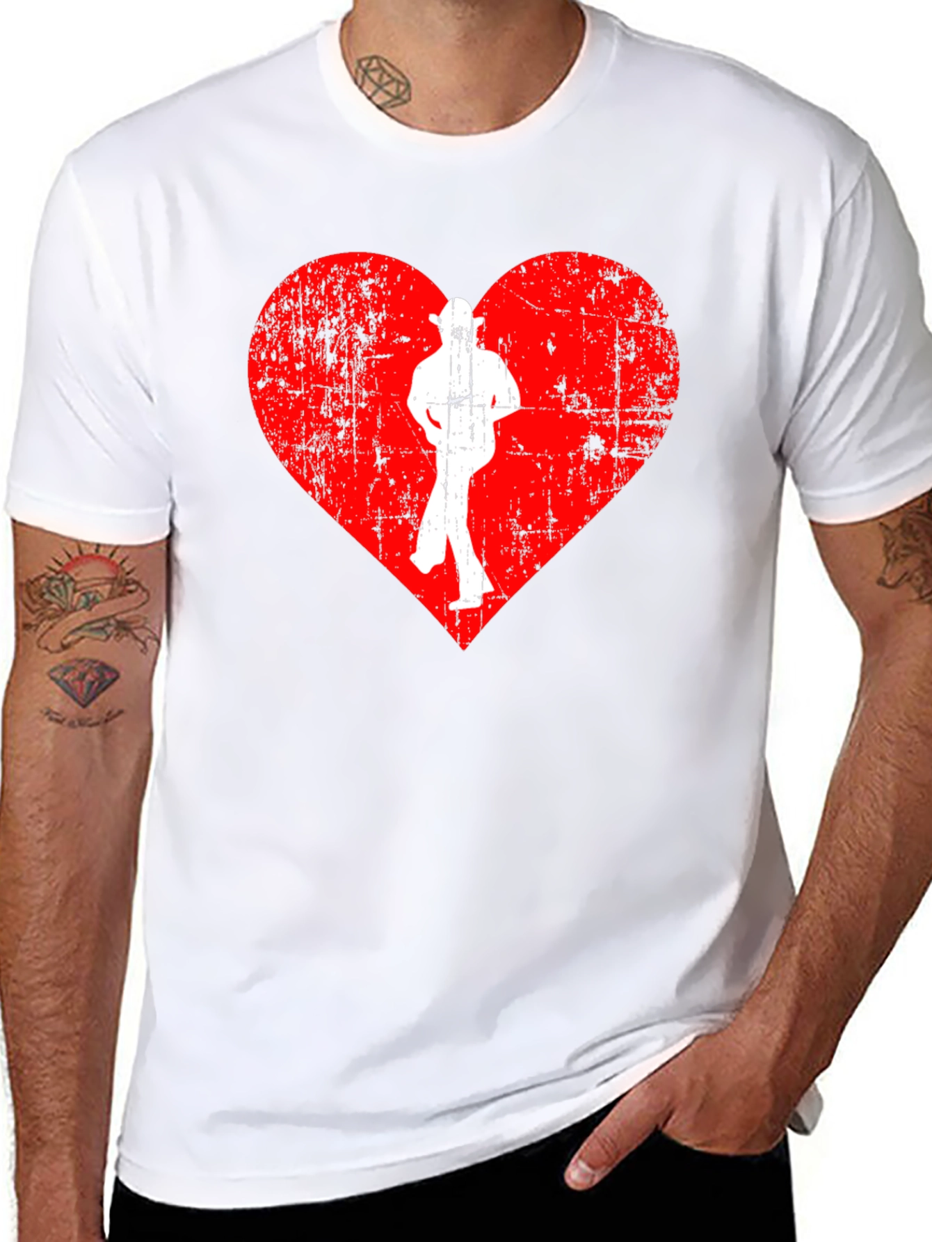 Heart Silhouette T-Shirt