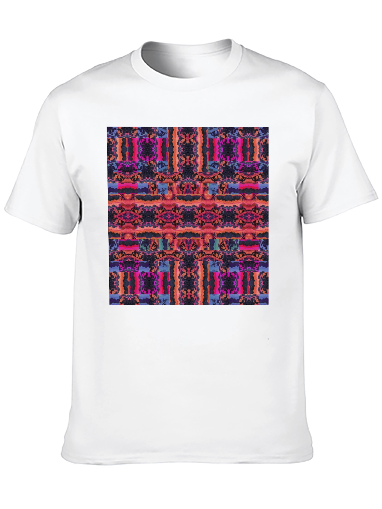Abstract Art Tee - Bold Patterned Graphic T-Shirt
