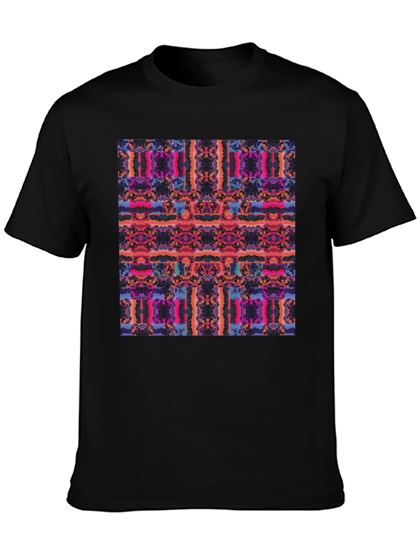 Abstract Art Tee - Bold Patterned Graphic T-Shirt