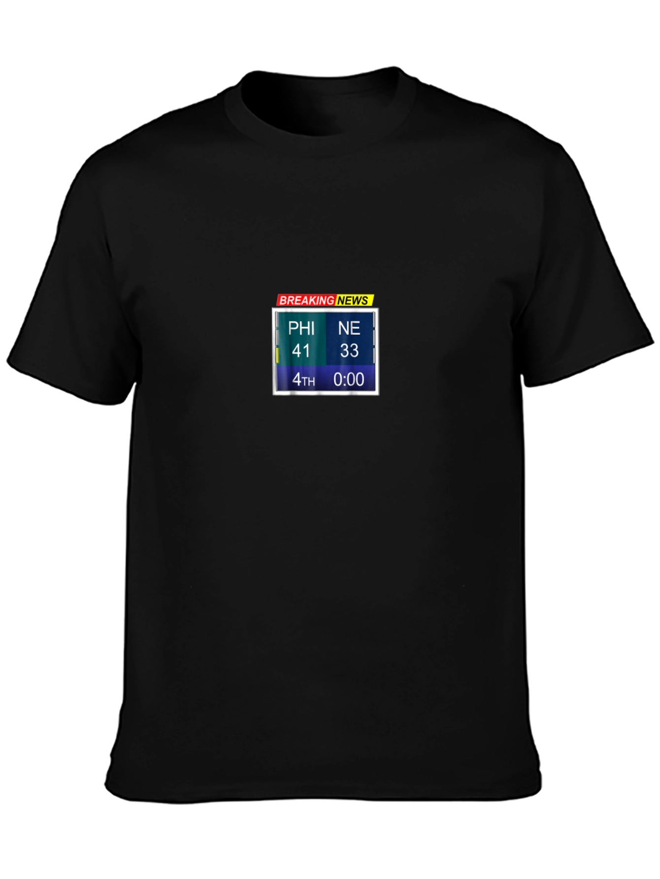 PHI vs NE Breaking News T-Shirt