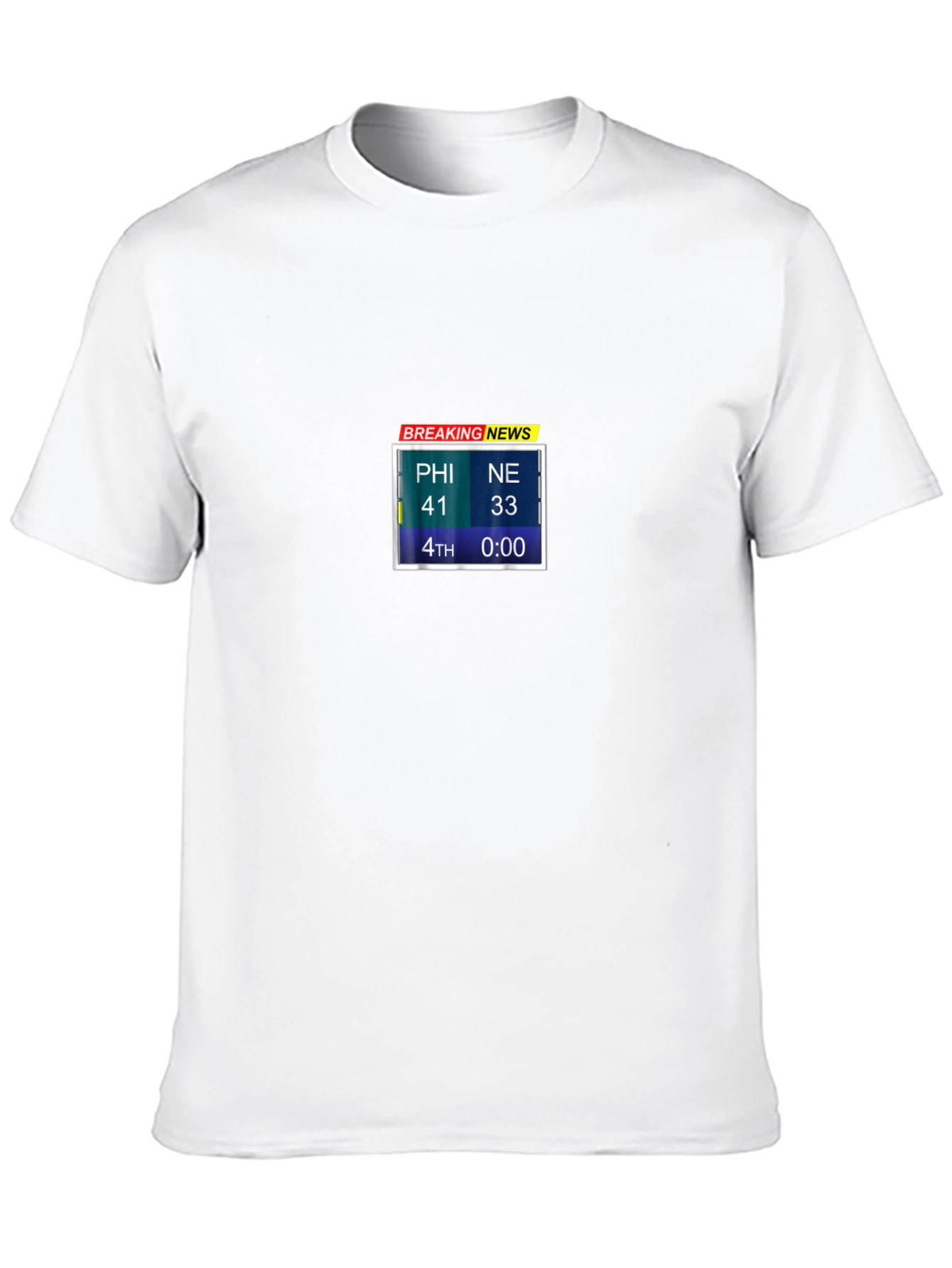 PHI vs NE Breaking News T-Shirt
