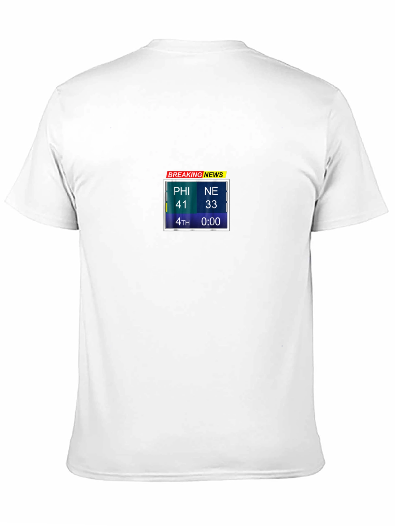 PHI vs NE Breaking News T-Shirt