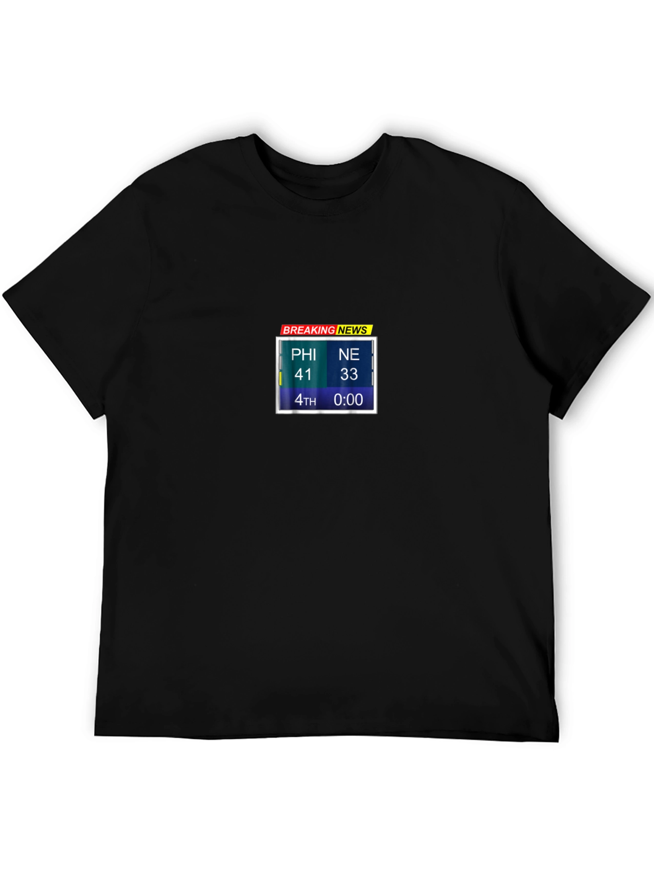 PHI vs NE Breaking News T-Shirt