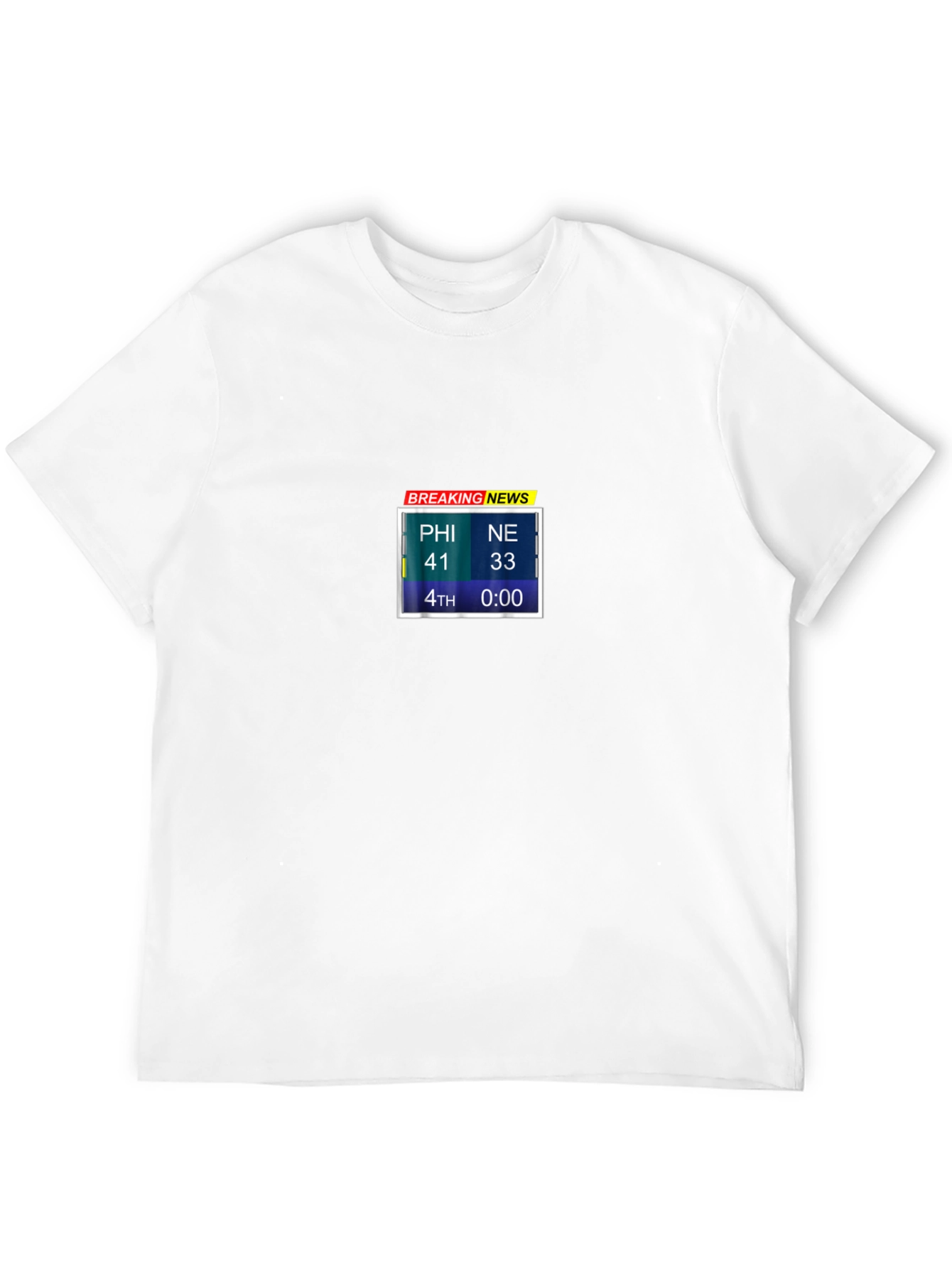 PHI vs NE Breaking News T-Shirt