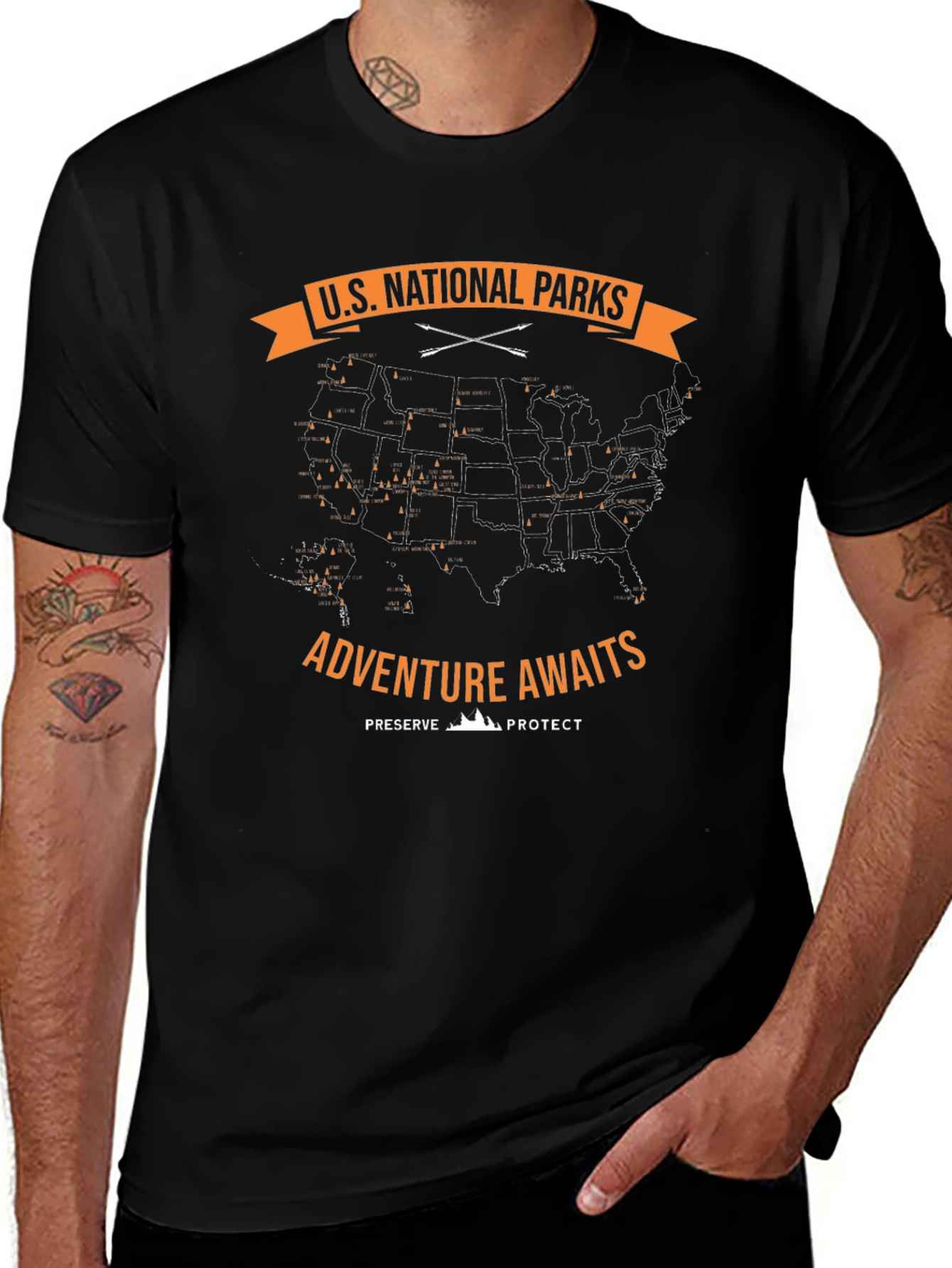 U.S. National Parks Adventure T-Shirt