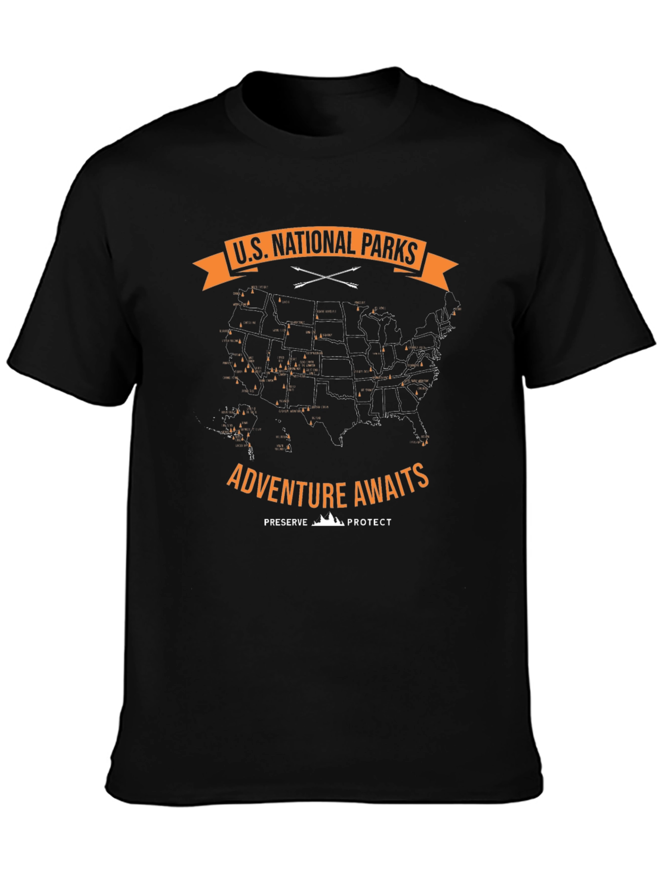 U.S. National Parks Adventure T-Shirt