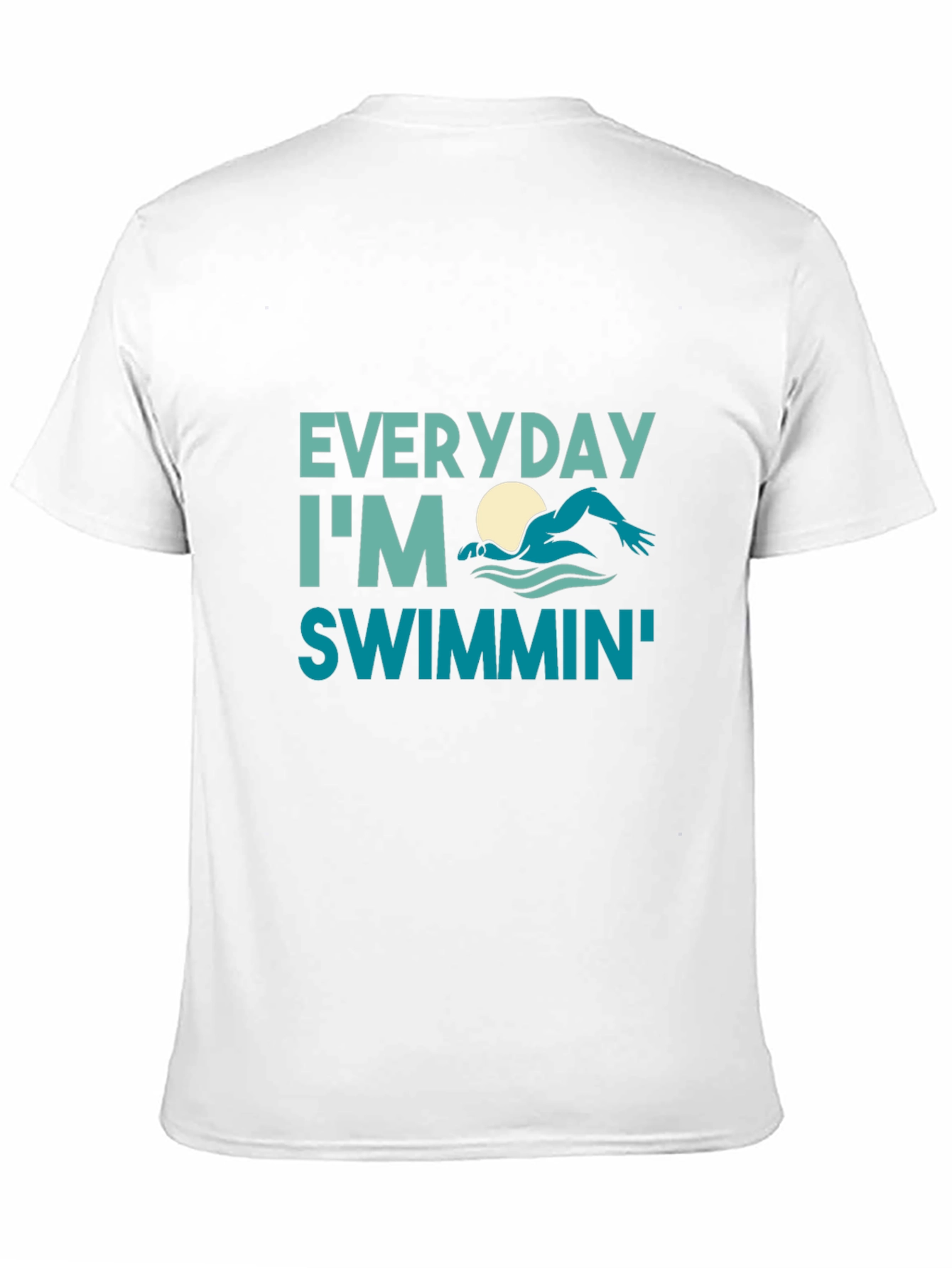 Everyday Im Swimmin Graphic T-Shirt