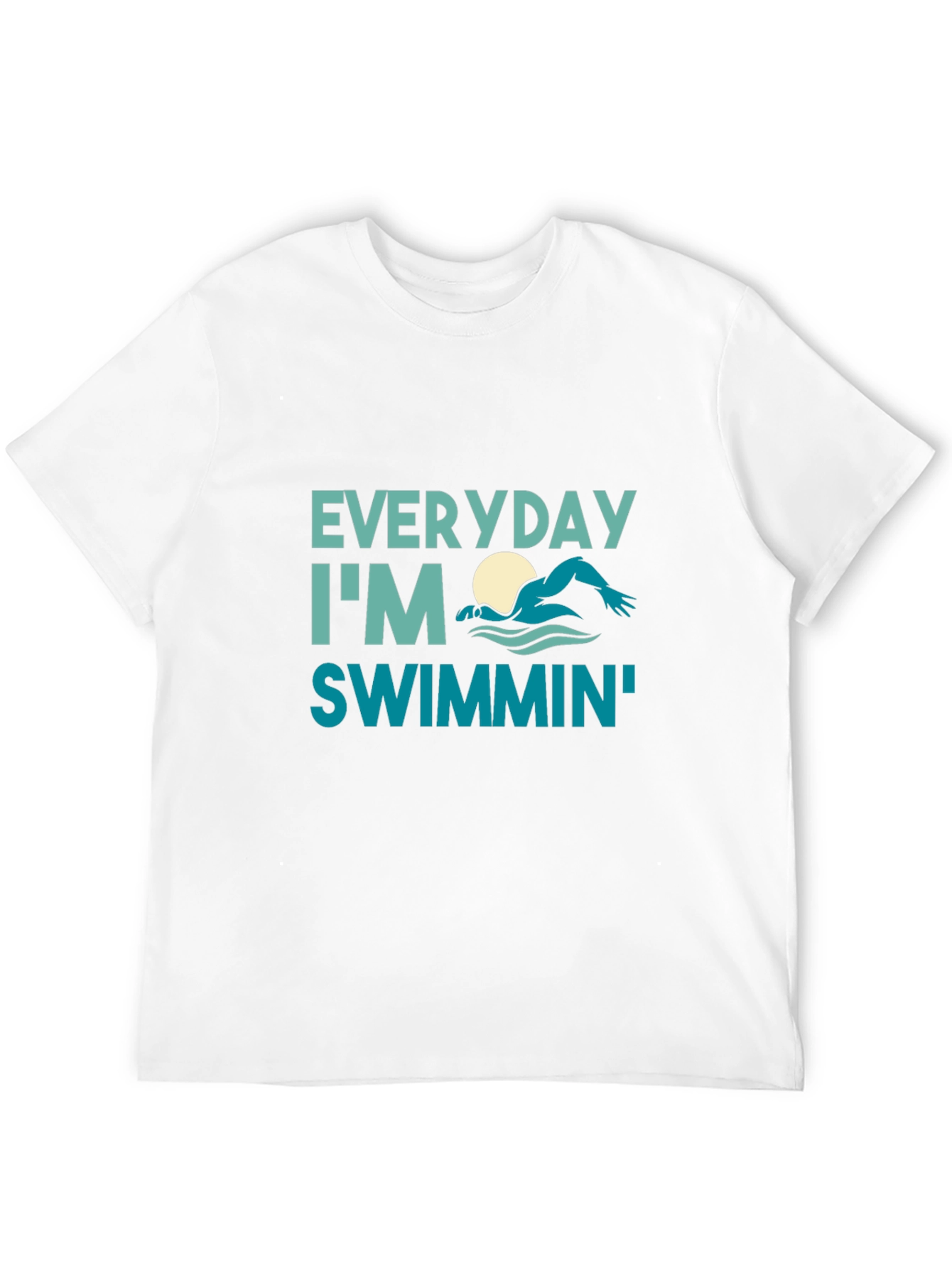 Everyday Im Swimmin Graphic T-Shirt