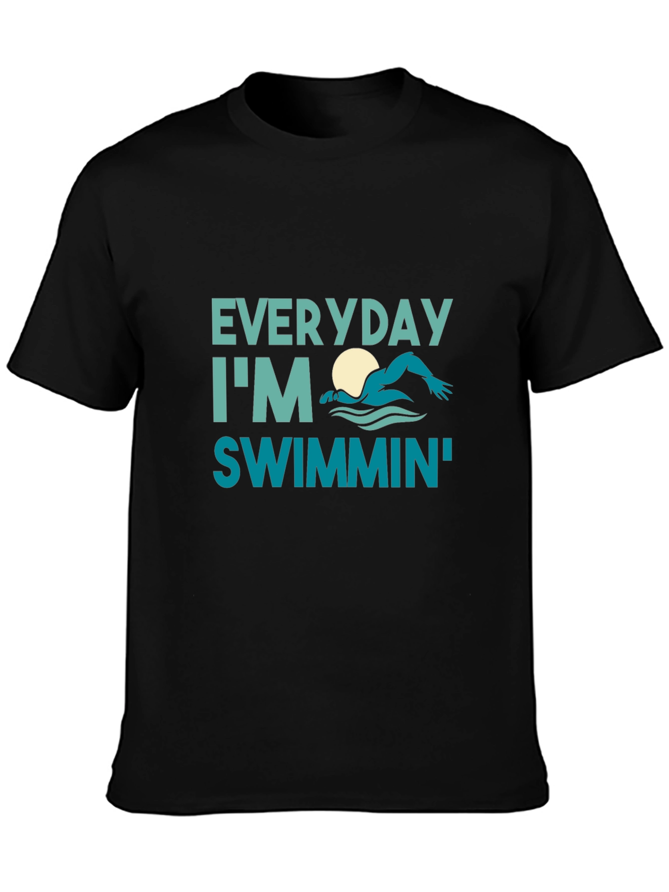 Everyday Im Swimmin Graphic T-Shirt
