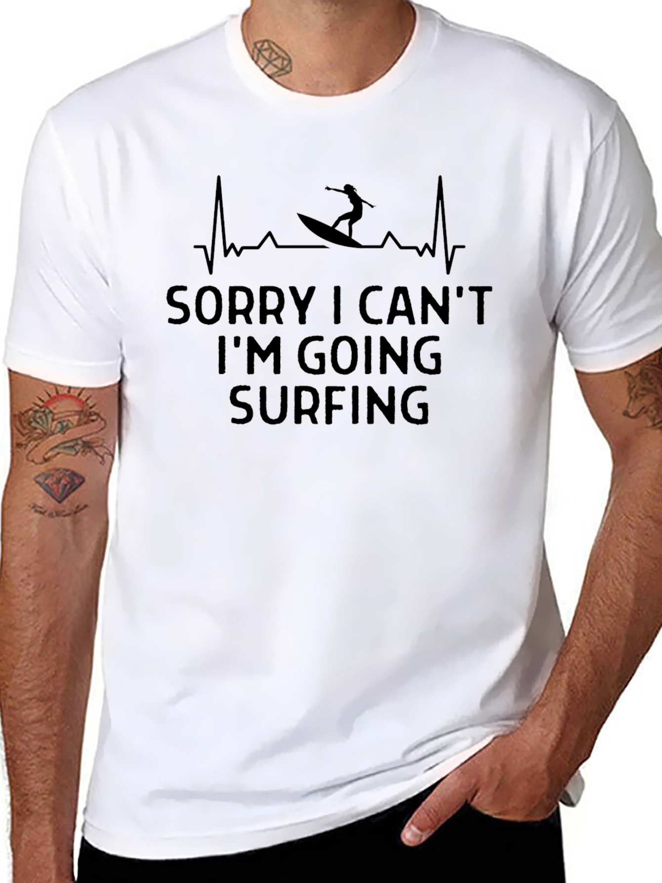 Sorry I Cant Im Going Surfing T-Shirt