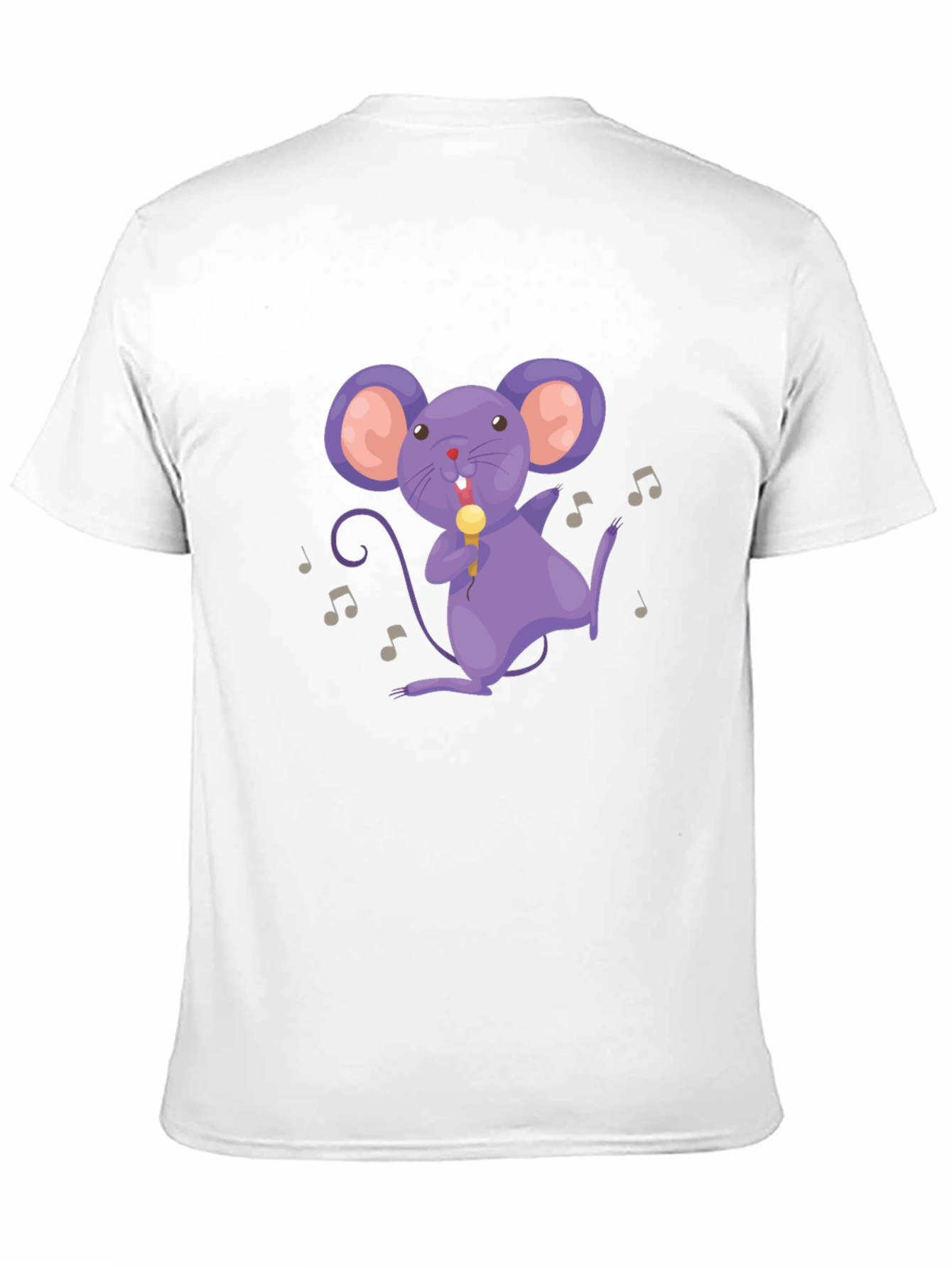 Musical Mouse Black T-Shirt