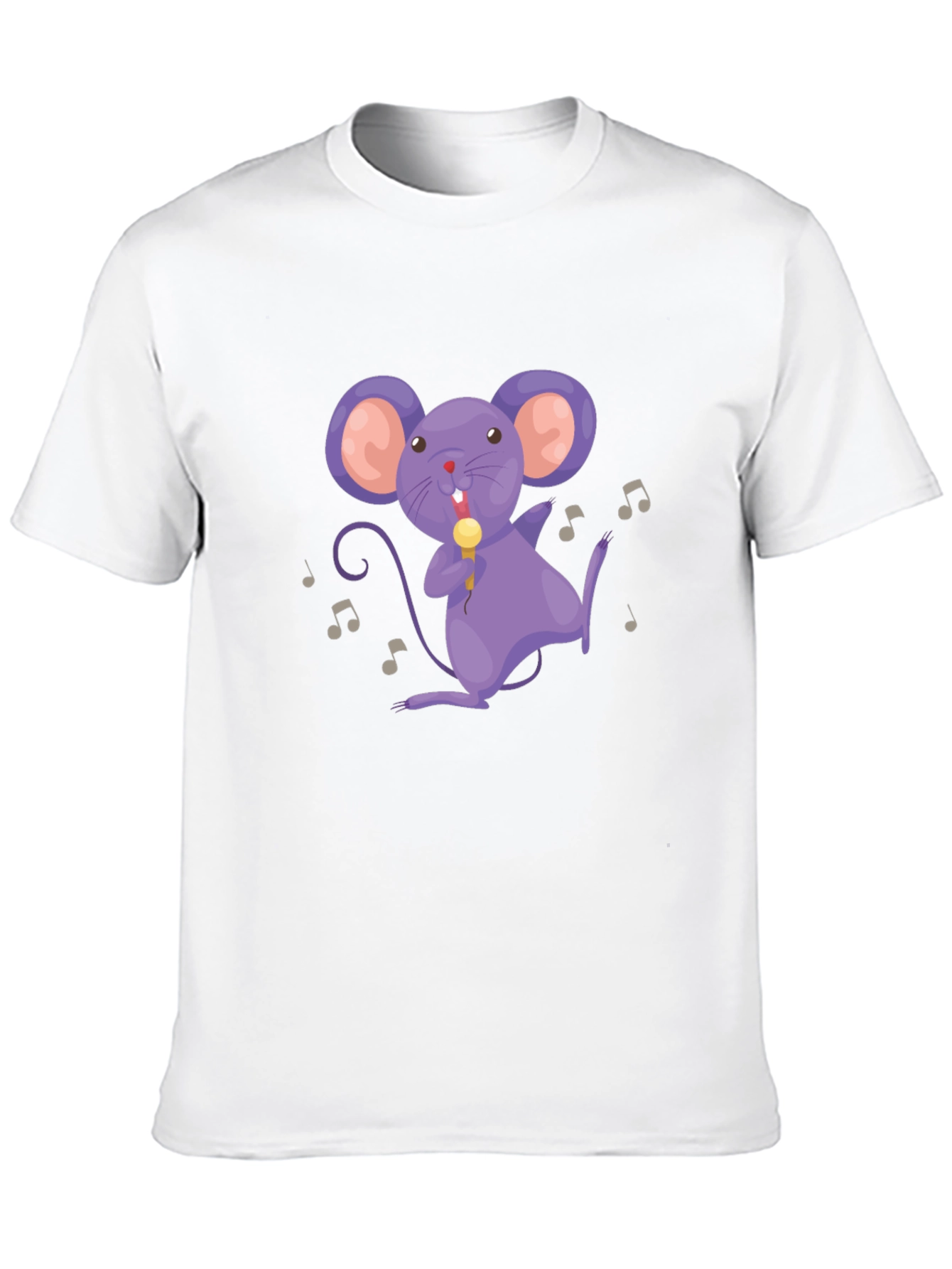 Musical Mouse Black T-Shirt